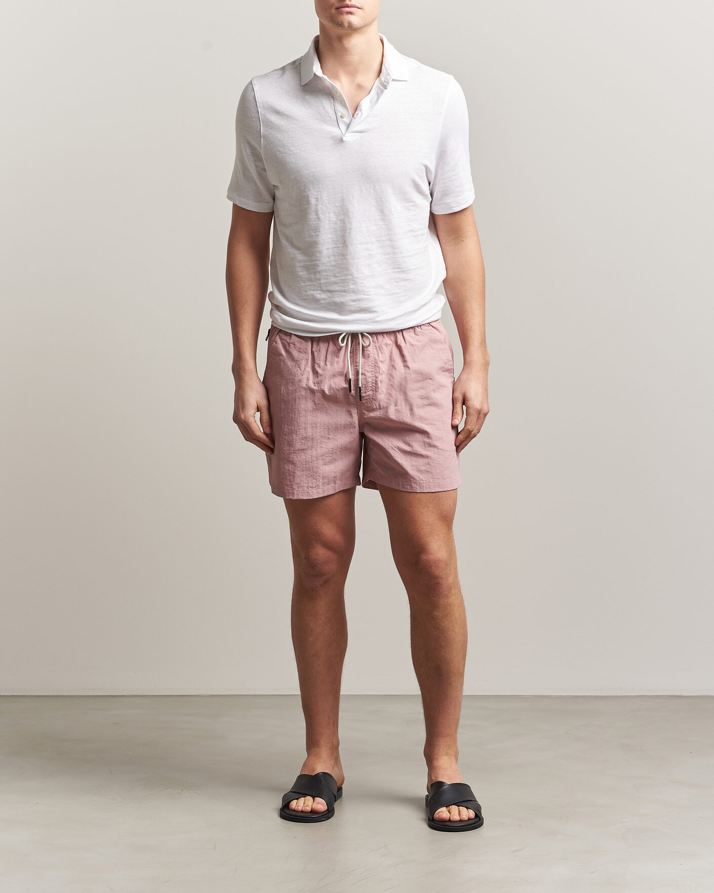 Herren | Badehosen | OAS | Plain Swimshorts Blush