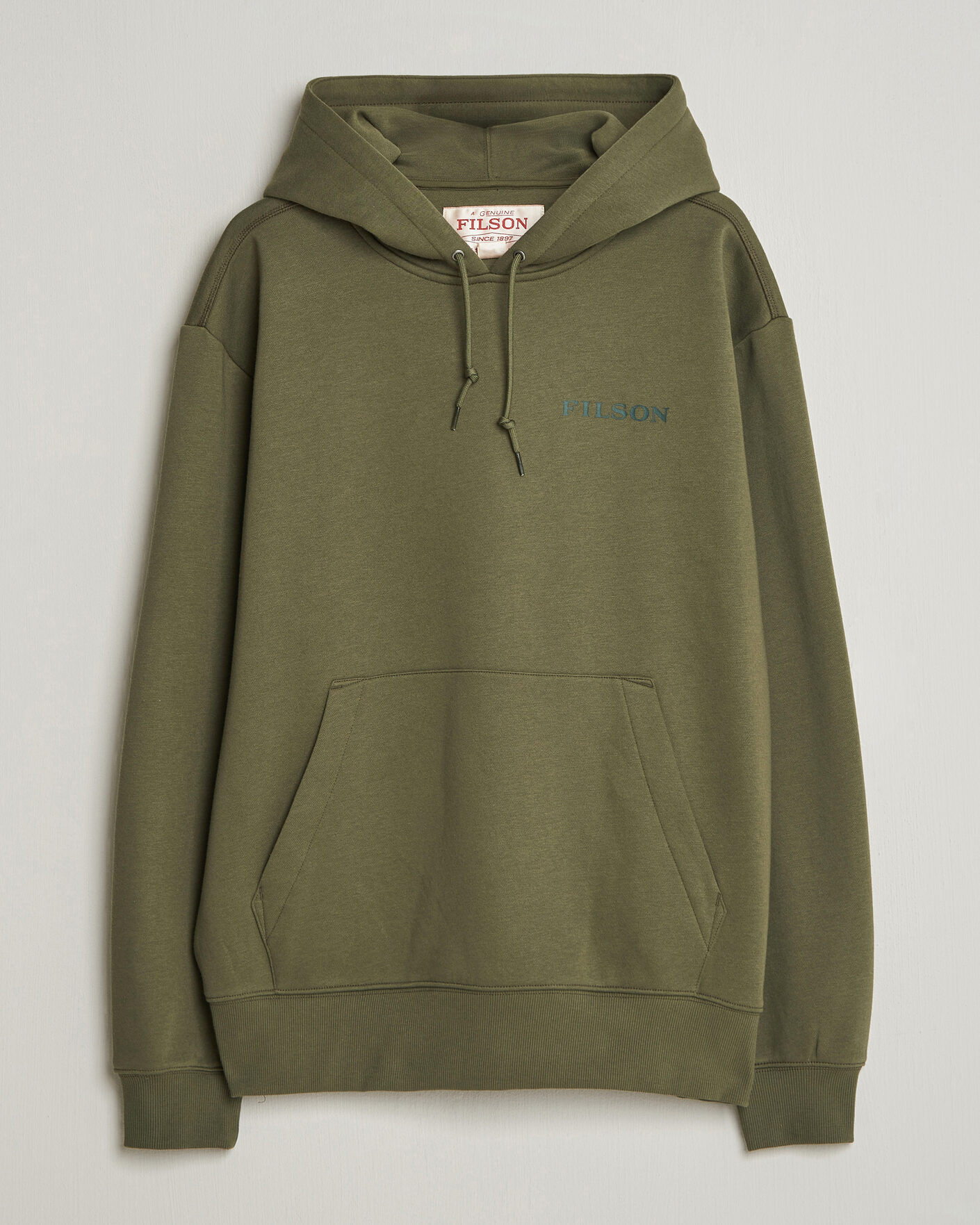 Herren | Pullover | Filson | Scenic Graphic Hoodie Surplus Green