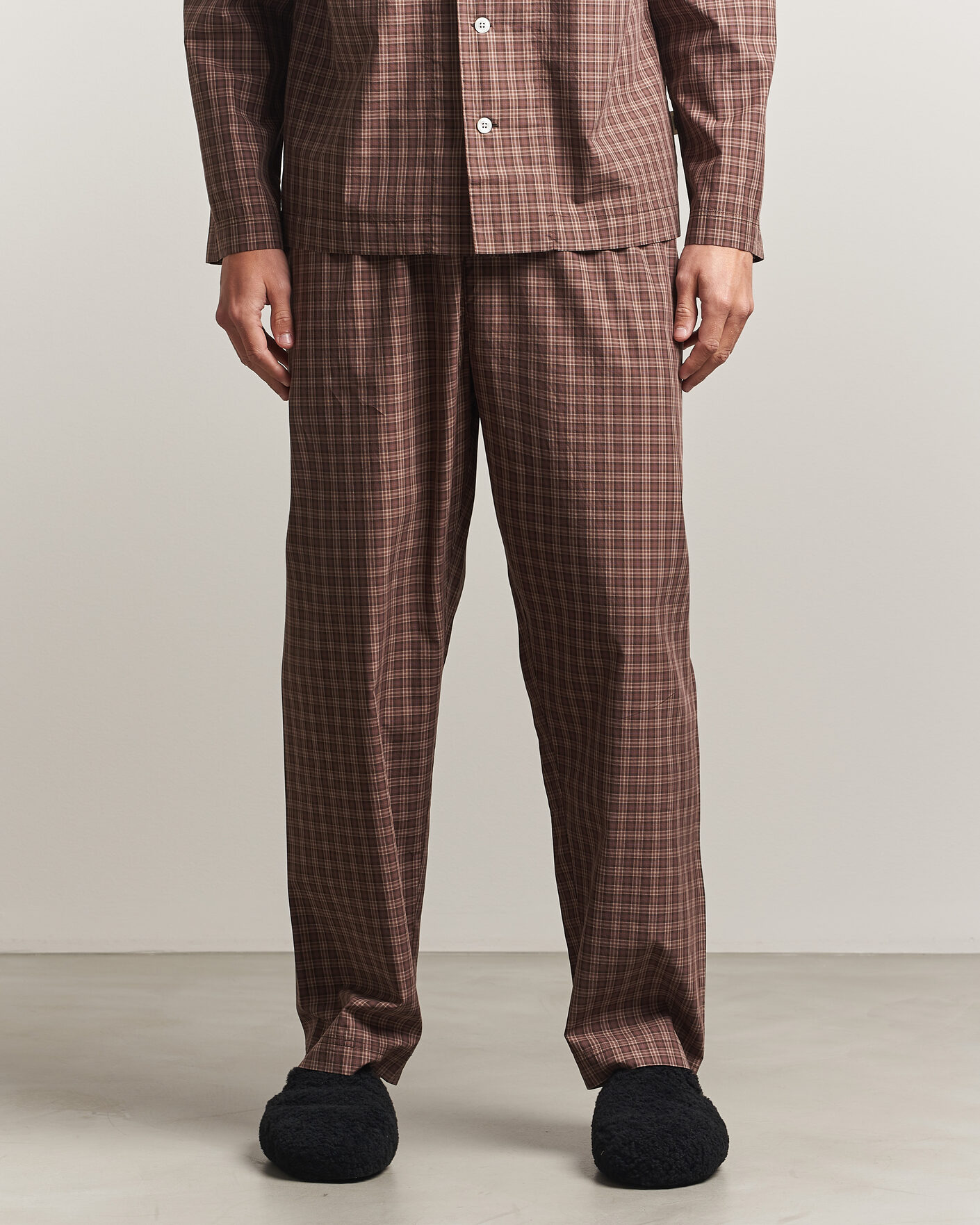Herren | Schlafanzüge & Bademäntel | Tekla | Fine Twill Pyjama Pants Serra Checks