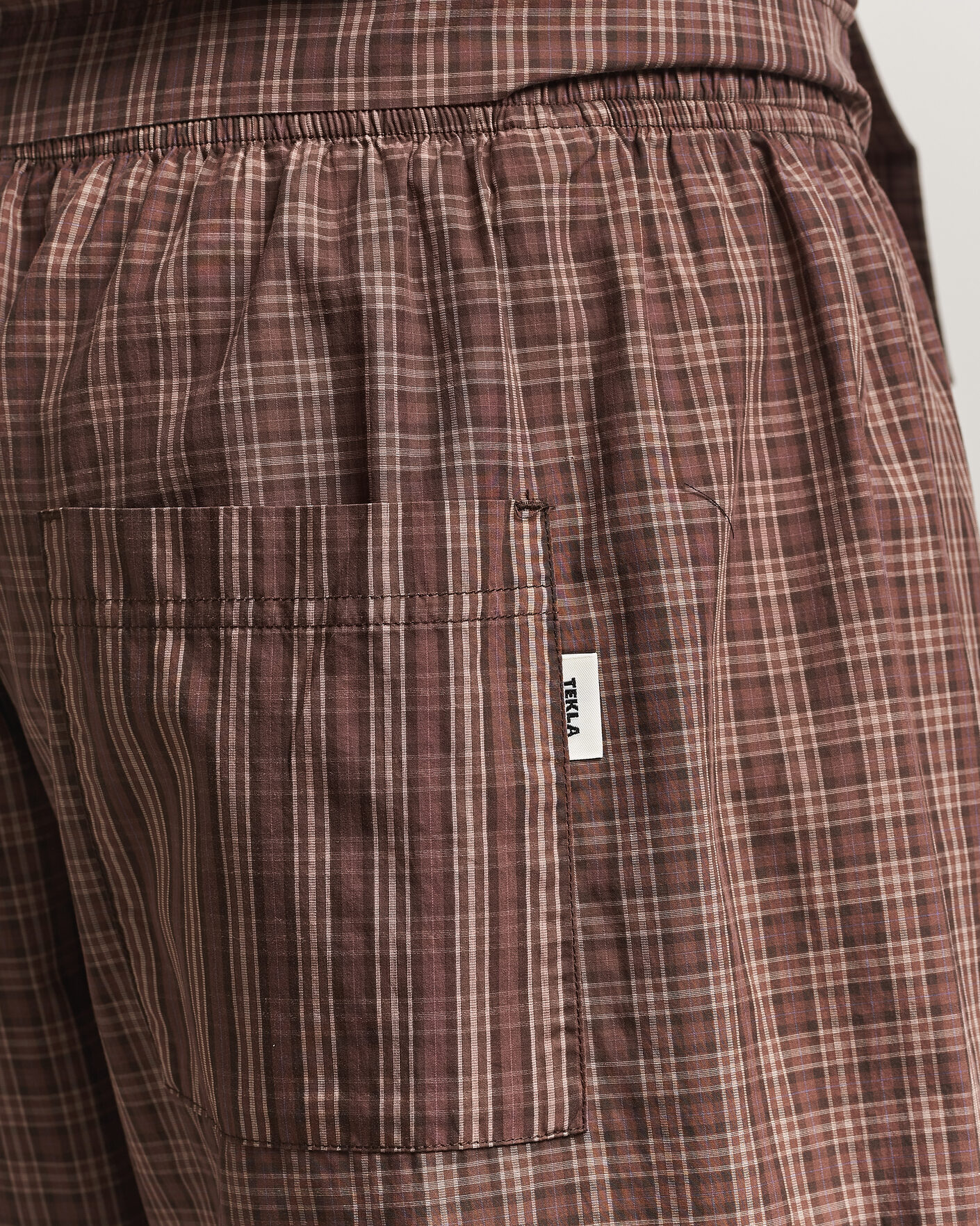 Herren | Schlafanzüge & Bademäntel | Tekla | Fine Twill Pyjama Pants Serra Checks