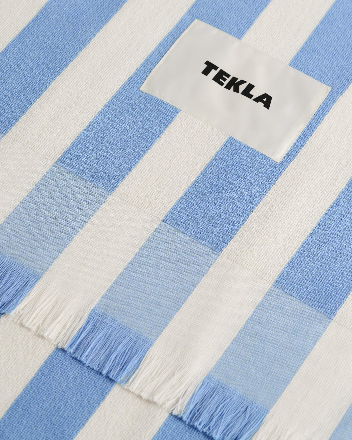 Herren | Textilien | Tekla | Organic Terry Beach Towel Moro Stripes