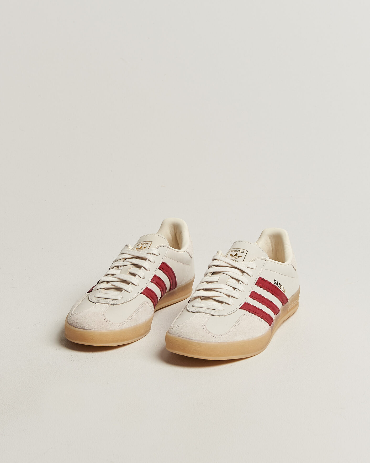 Herren | Sneaker | adidas Originals | Gazelle Indoor Sneaker White/Red
