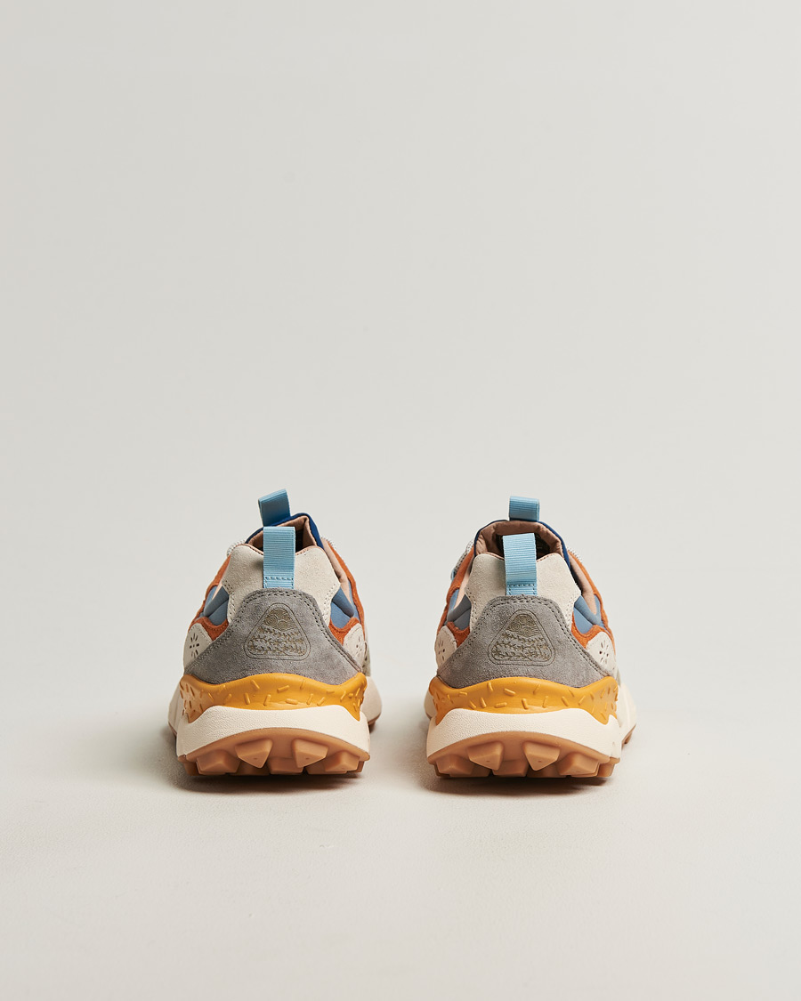 Herren | Sneaker | Flower Mountain | Yamano 3 Suede/Nylon Sneaker Blue Mix