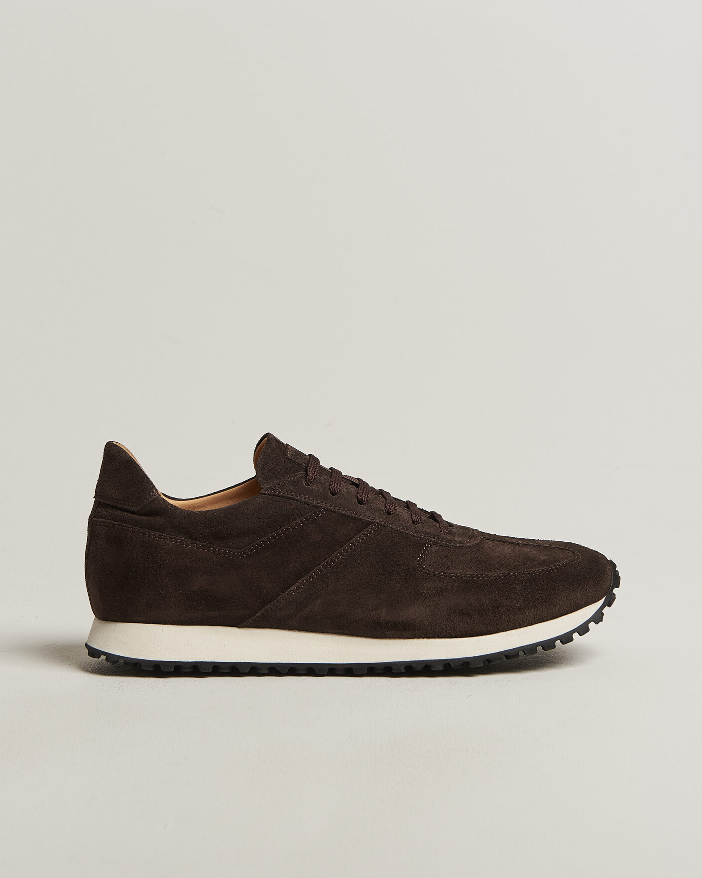 Herren | Sneaker | CQP | Stride Suede Runner Dark Brown