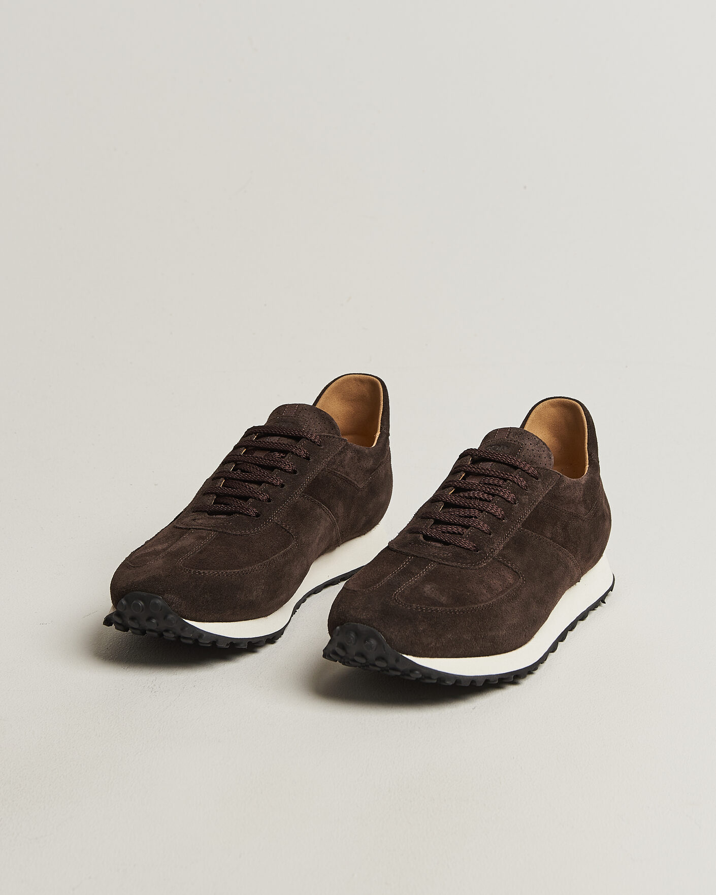 Herren | Sneaker | CQP | Stride Suede Runner Dark Brown
