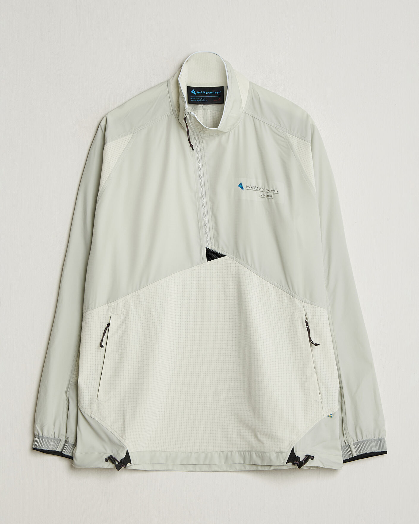 Herren | Jacken | Klättermusen | Vingner Anorak Mercury Blue/Cristal Gree