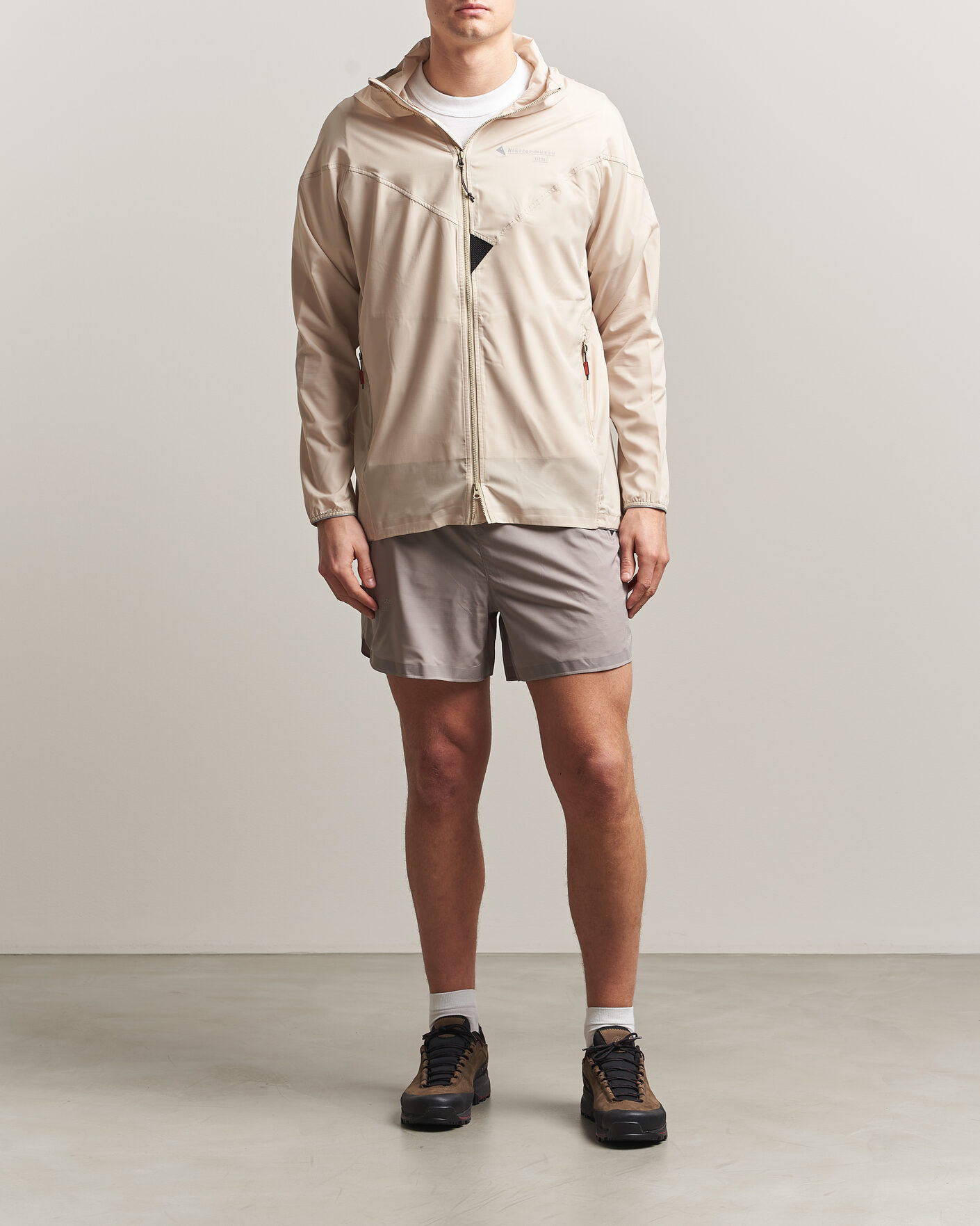 Herren | Shorts | Klättermusen | Bele Running Shorts Ridge Grey