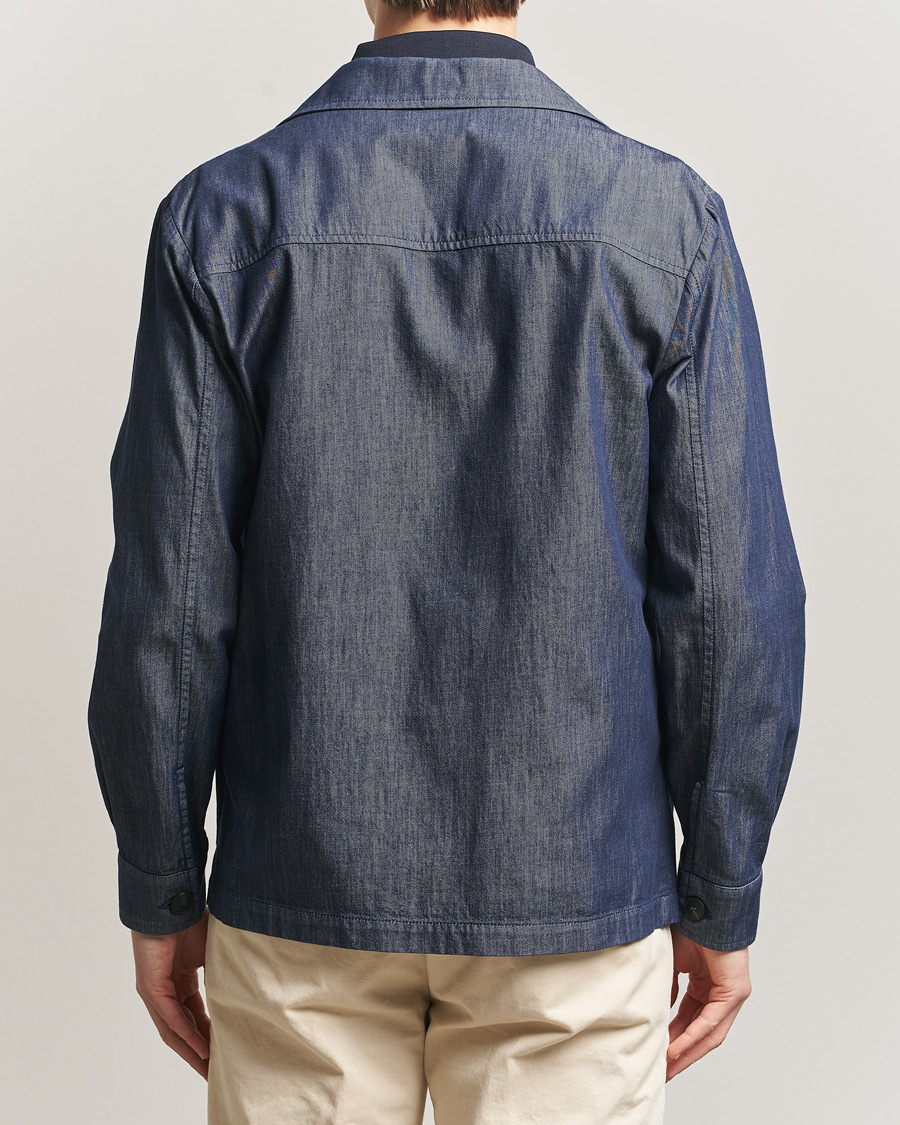 Herren | Jacken | Gran Sasso | Cotton Safari Jacket Navy