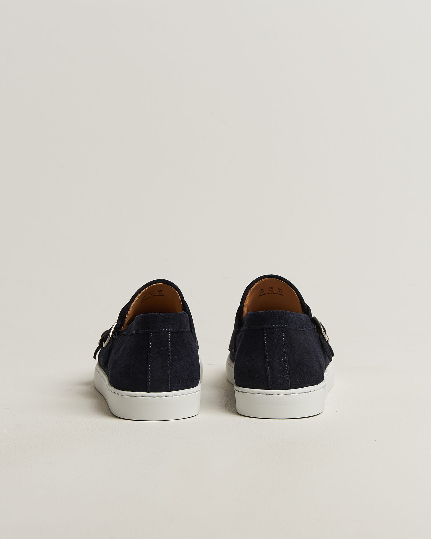 Herren | Loafer | Fliteless | Suede Monk Strap Sneaker Loafer Navy
