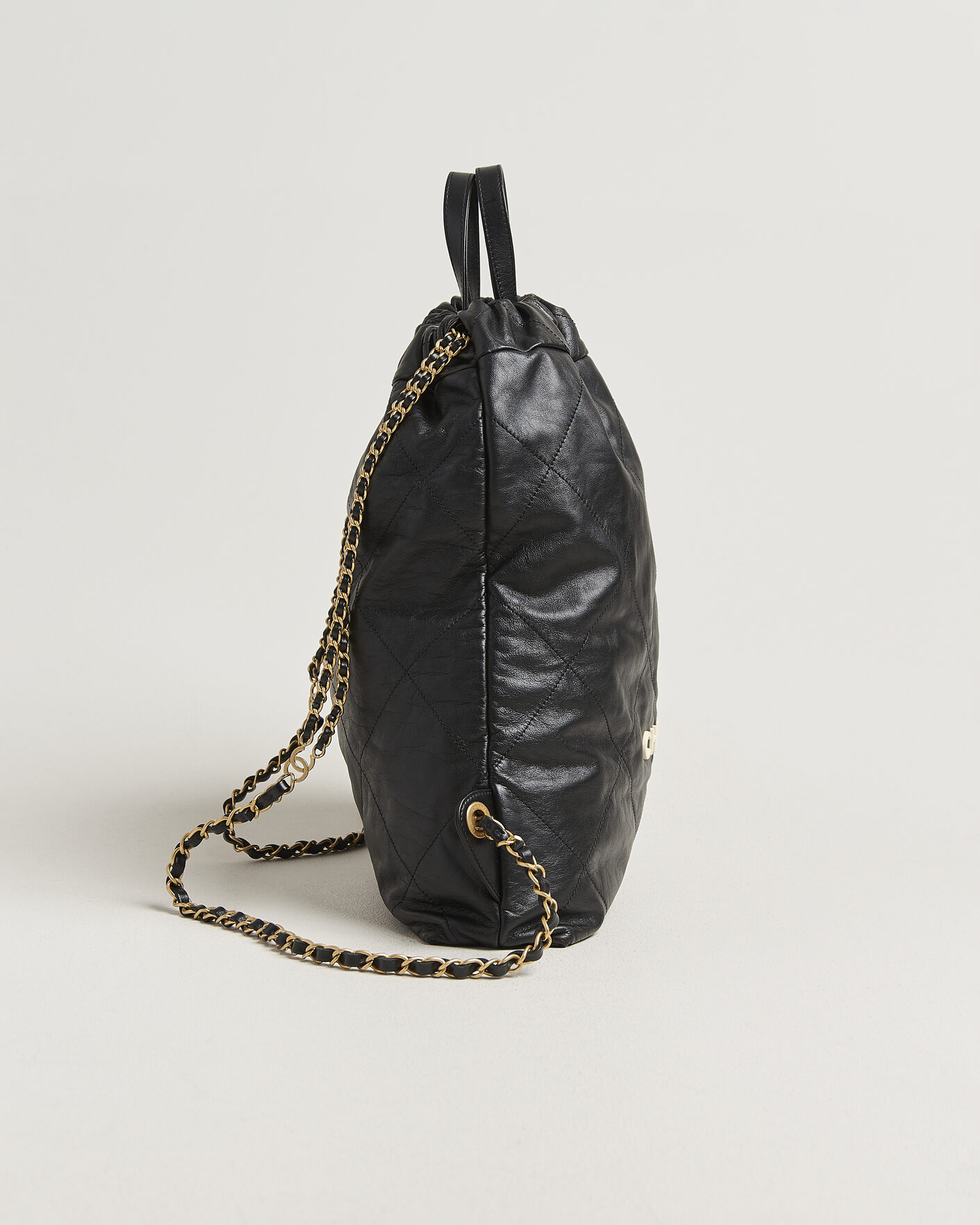 Herren | Pre-Owned & Vintage Bags | Chanel Pre-Owned | Chanel 22 Backpack Black