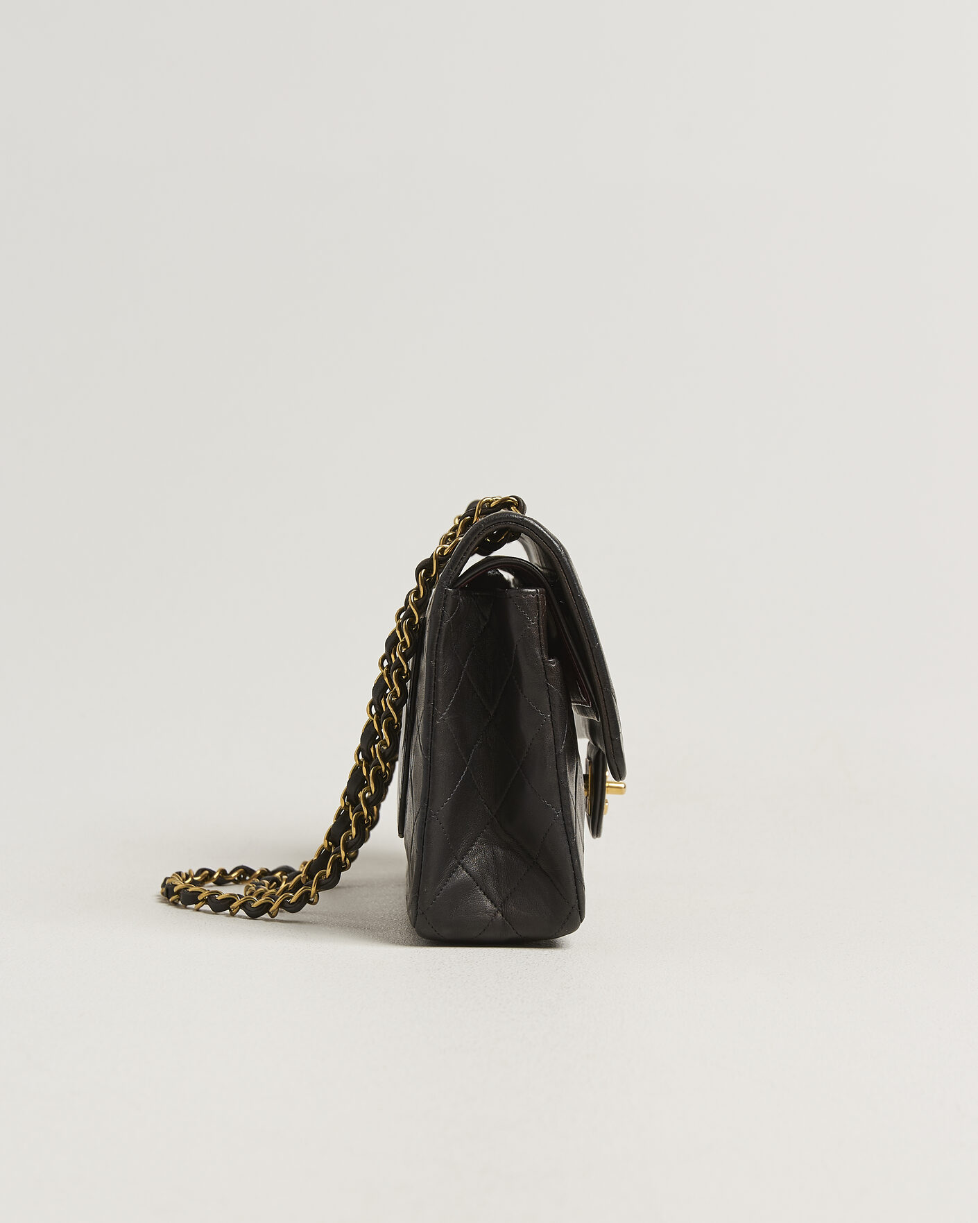 Herren | Pre-Owned & Vintage Bags | Chanel Pre-Owned | Classic Medium Double Flap Bag Black