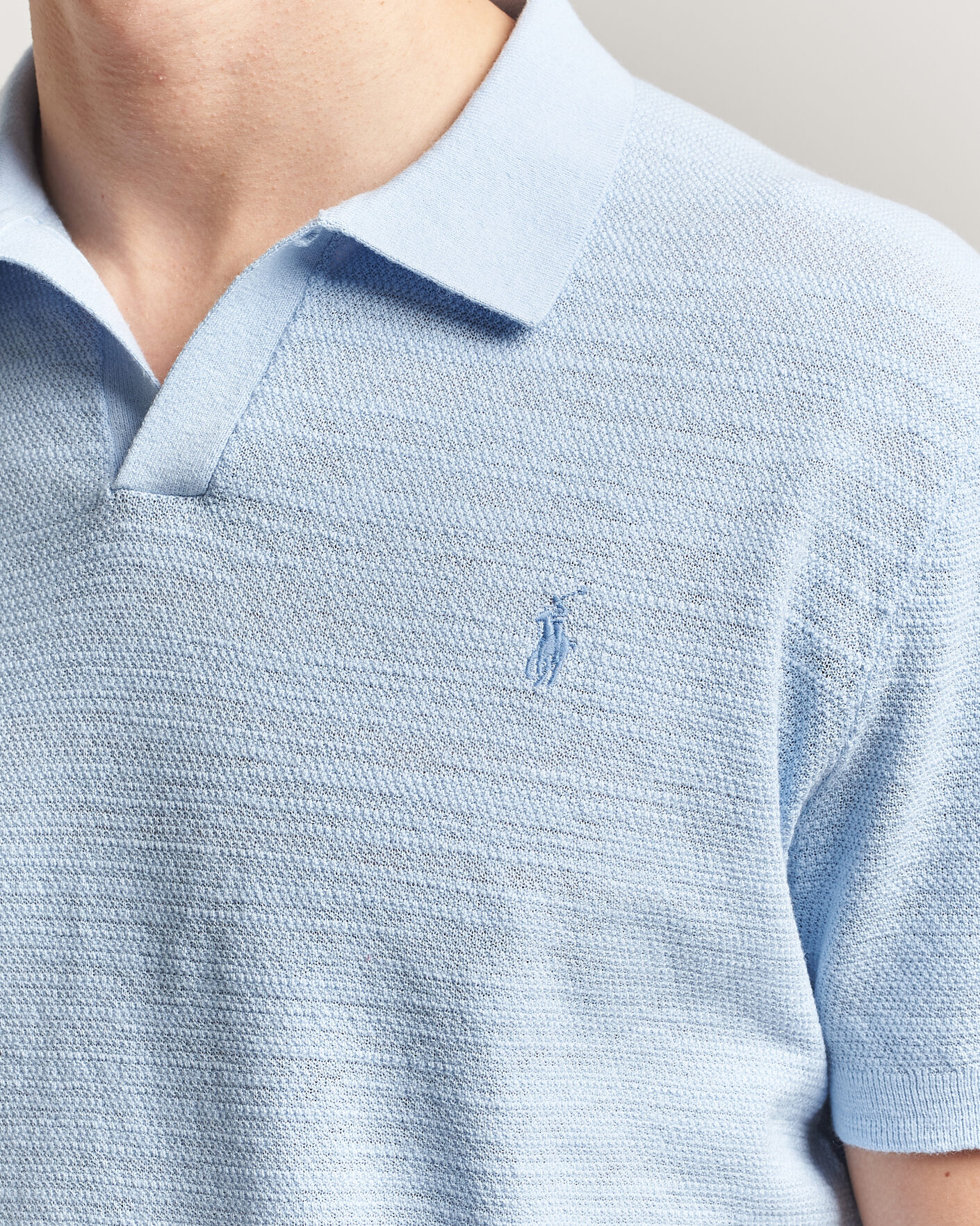 Herren | Poloshirts | Polo Ralph Lauren | Cotton Blend Polo Office Blue