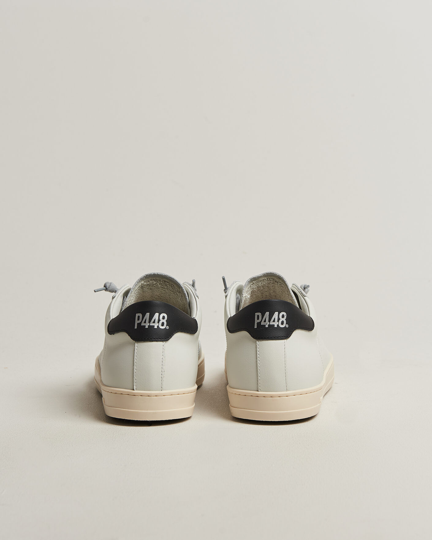 Herren | Sneaker | P448 | John Leather Sneaker White/Black
