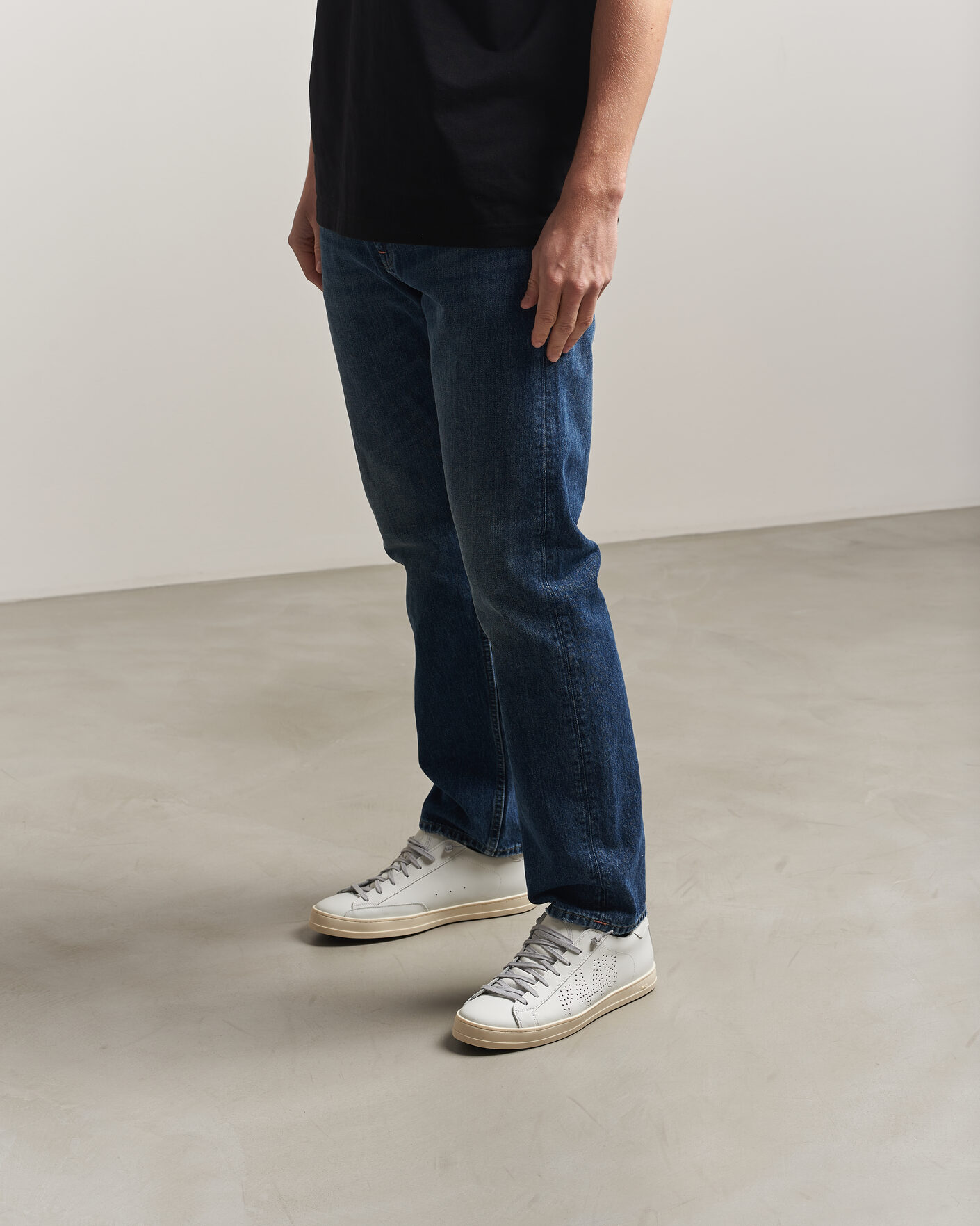 Herren | Sneaker | P448 | John Leather Sneaker White