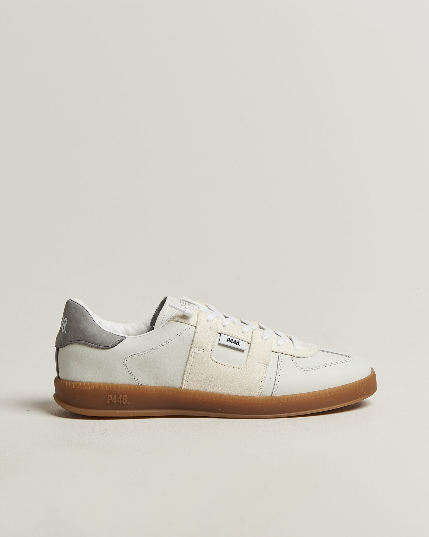 Herren | Sneaker | P448 | Monza Leather/Suede Sneaker White