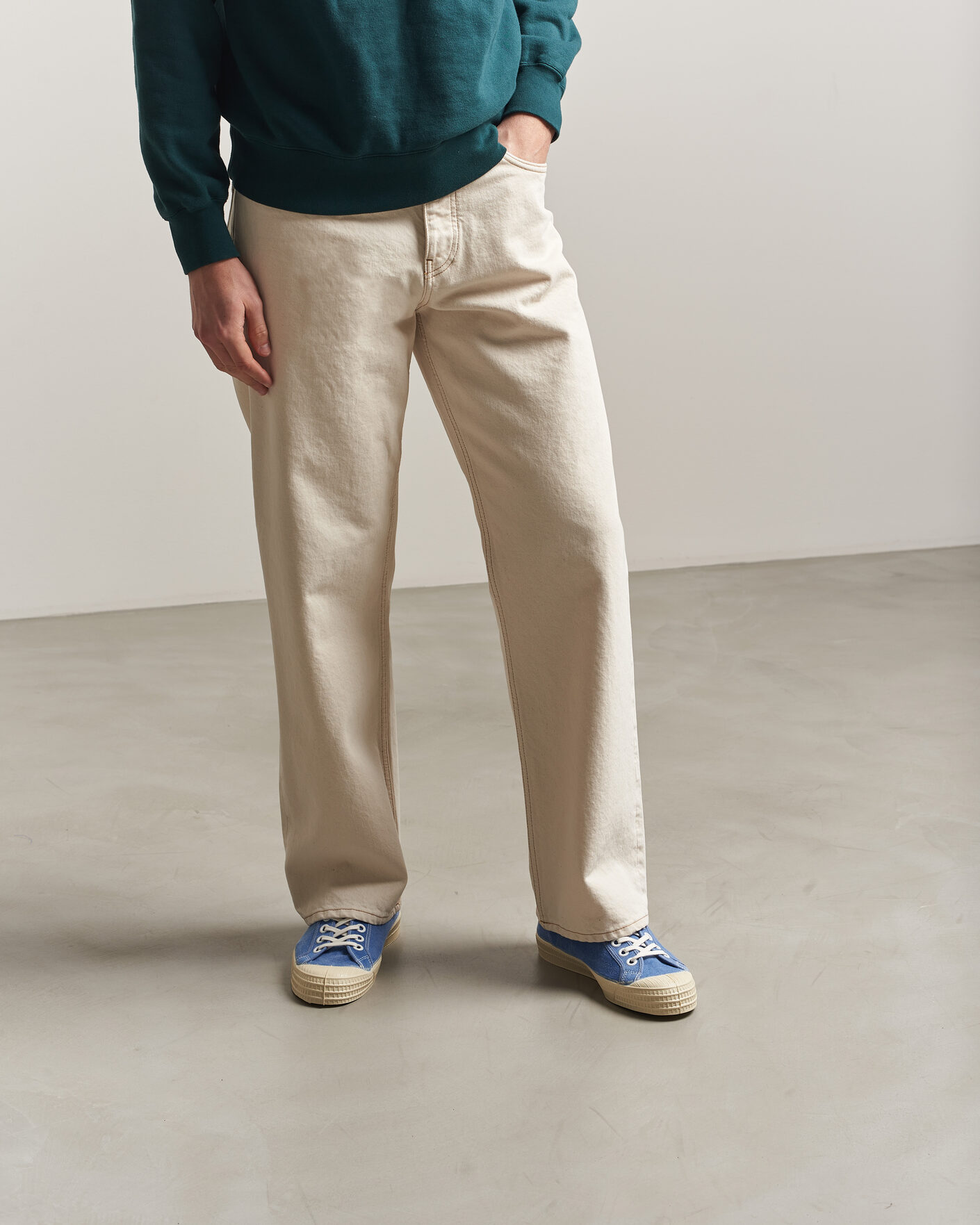Herren | Sneaker | Novesta | Star Master Washed Organic Cotton Sneaker Blue