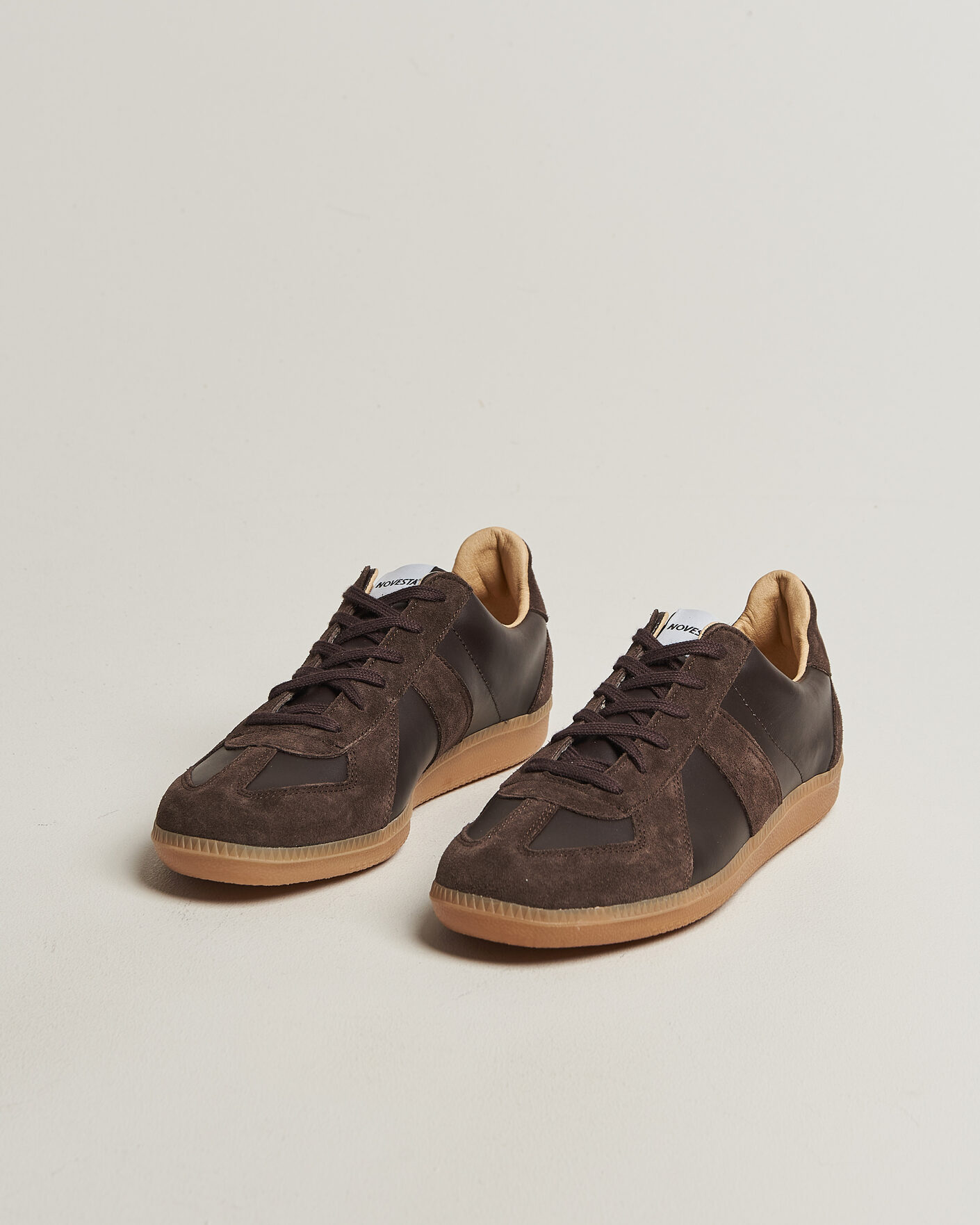 Herren | Sneaker | Novesta | German Army Trainer Dark Brown