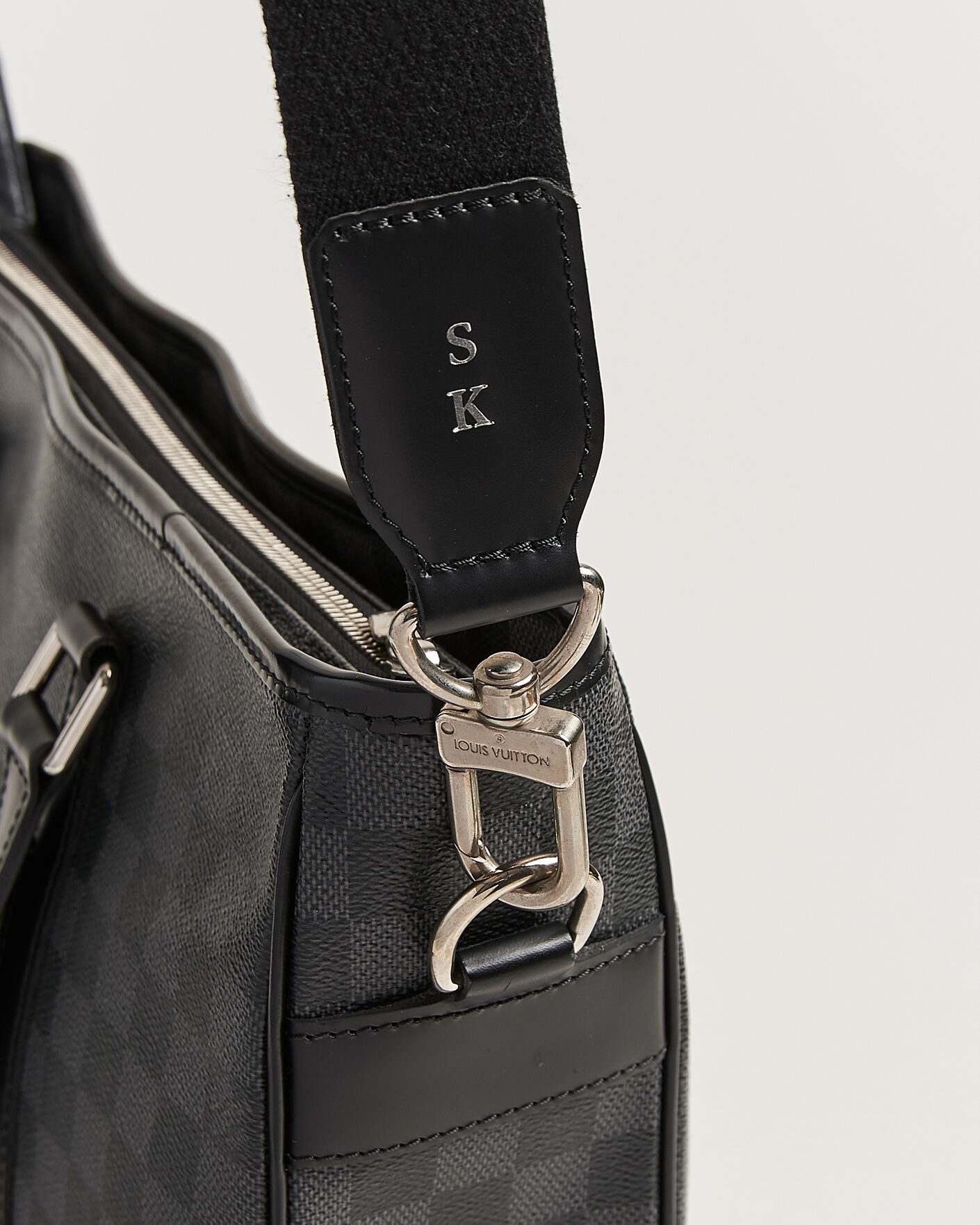 Herren | Pre-Owned & Vintage Bags | Louis Vuitton Pre-Owned | Tadao Tote bag PM Damier Graphite