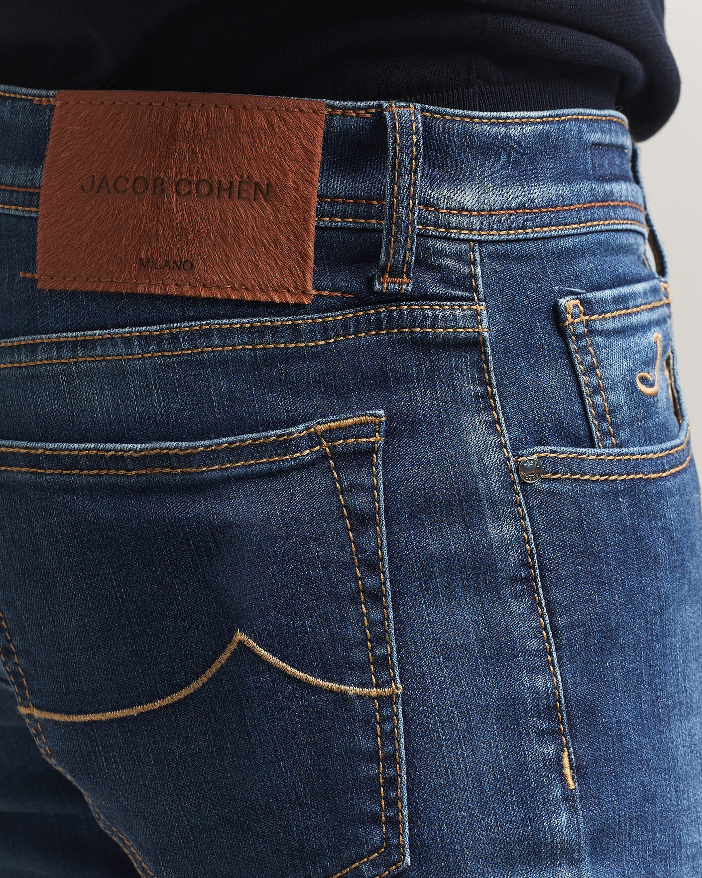 Herren | Jeans | Jacob Cohën | Bard Slim Fit Super Stretch Jeans Medium Vintage