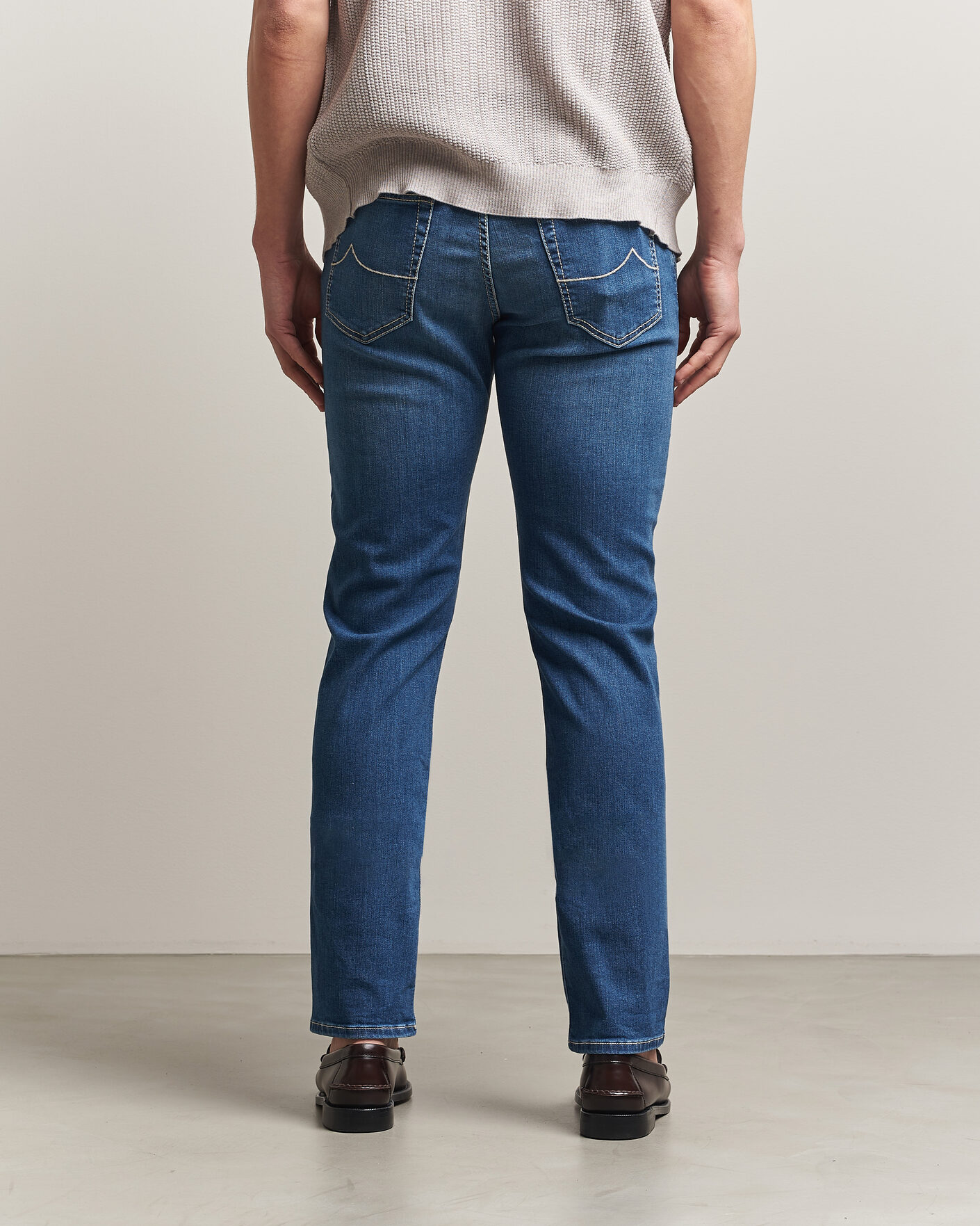 Herren | Jeans | Jacob Cohën | Bard Slim Fit Super Stretch Jeans Light Vintage