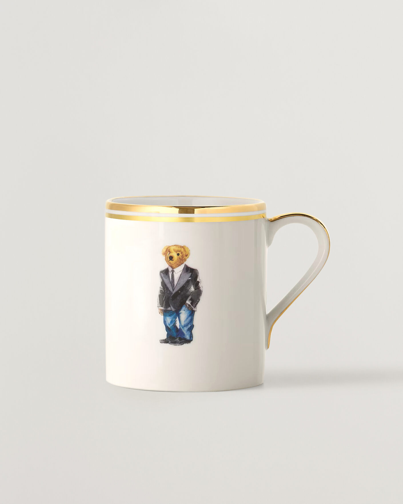 Herren | Für das Zuhause | Ralph Lauren Home | Wilshire Tuxedo Bear Mug Set White/Gold