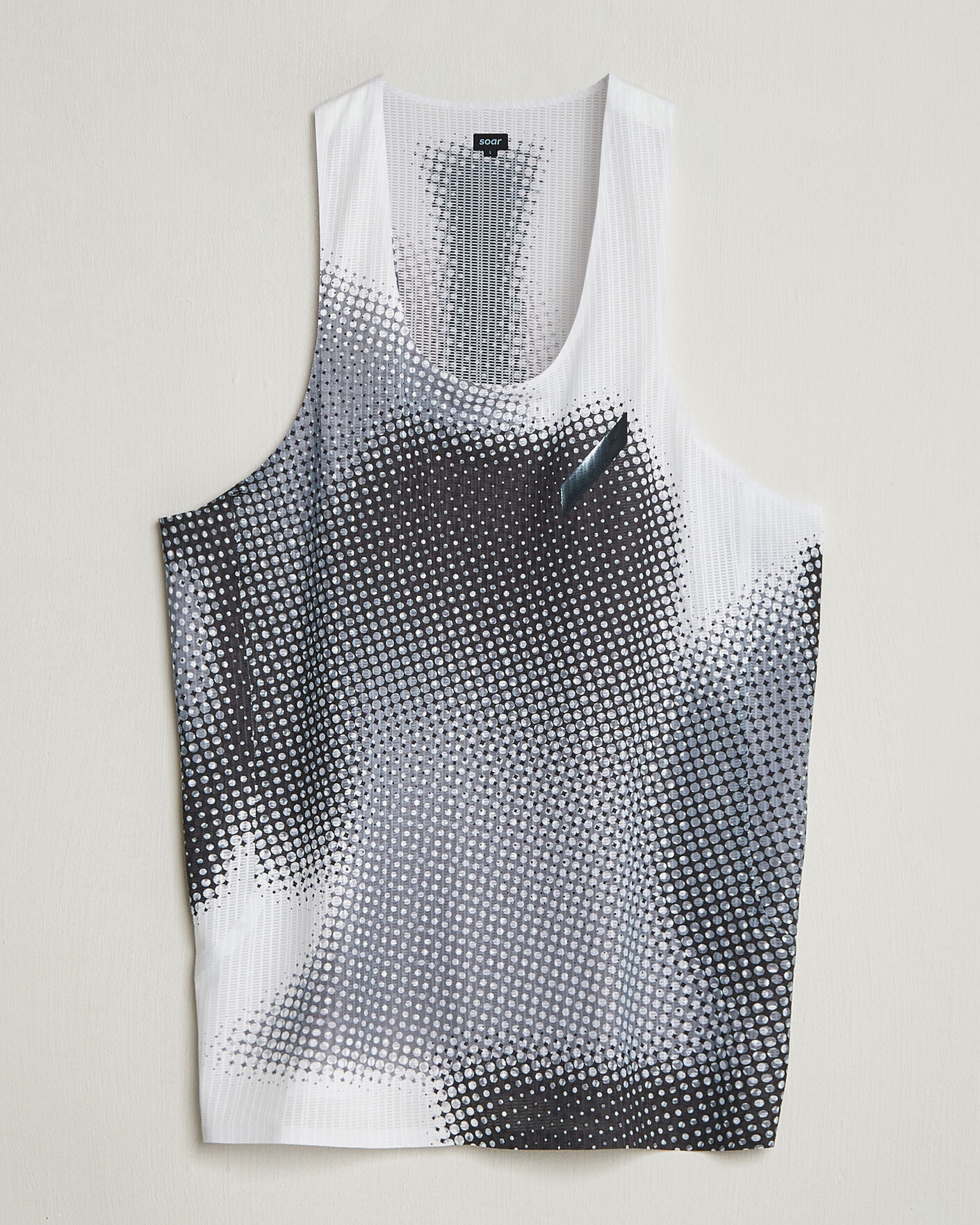 Herren | T-Shirts | SOAR Running | Race Vest Black/White