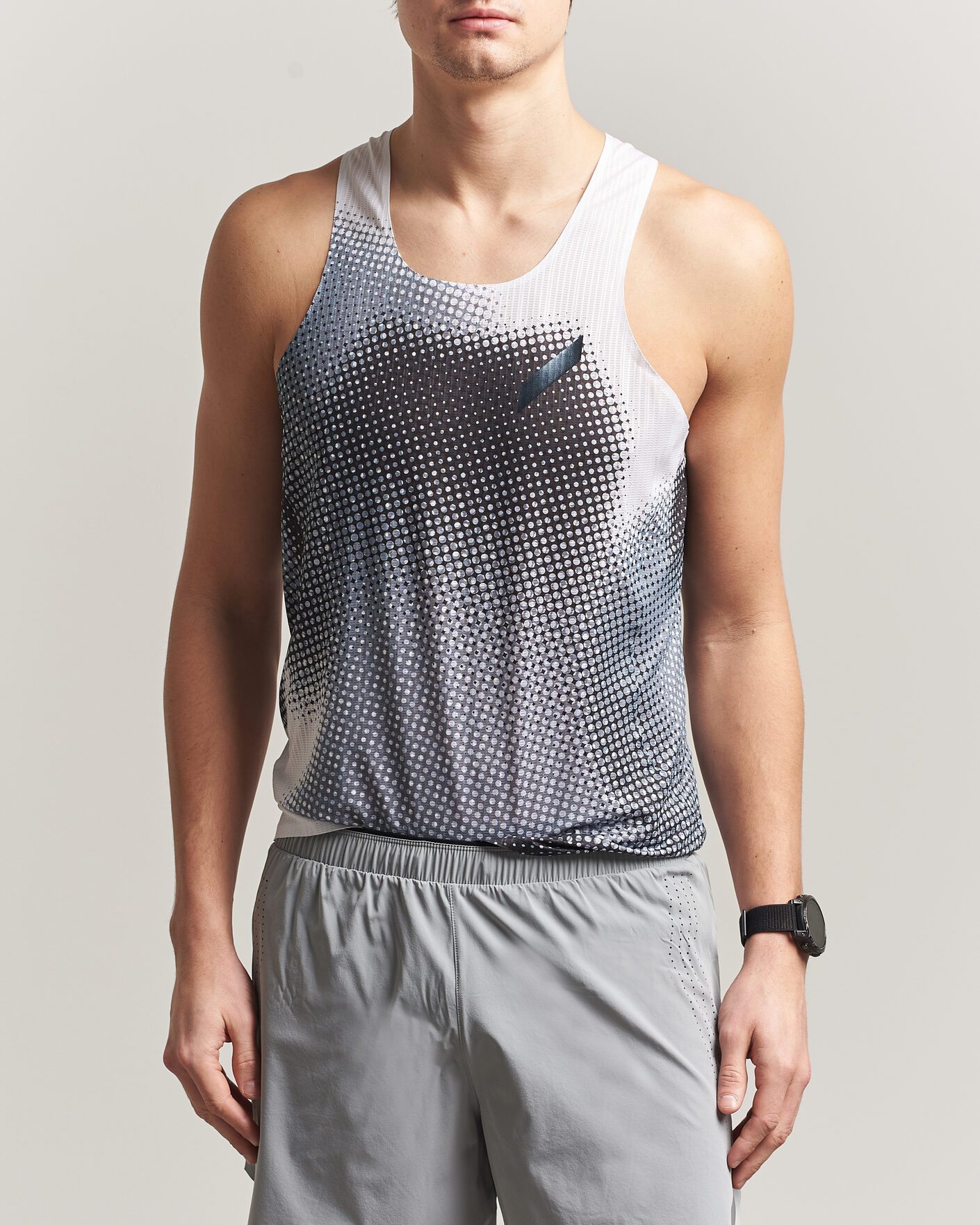 Herren | T-Shirts | SOAR Running | Race Vest Black/White