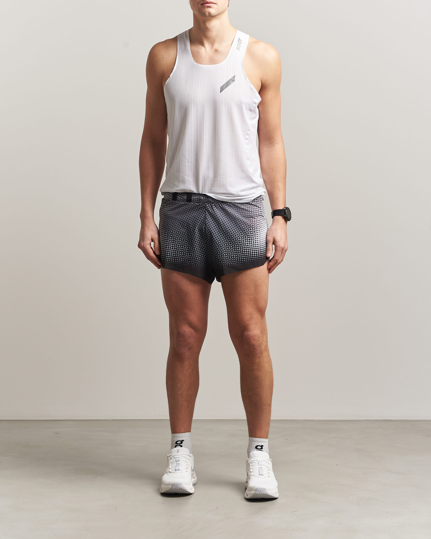 Herren | T-Shirts | SOAR Running | Race Vest White