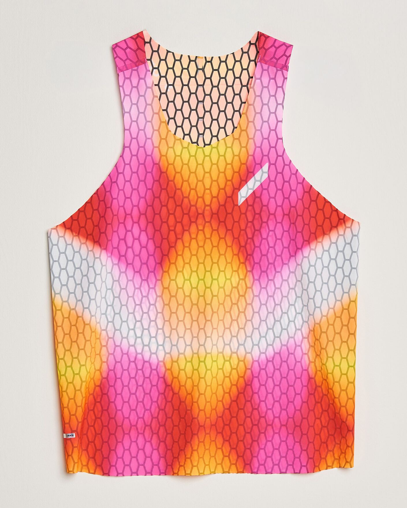 Herren | T-Shirts | SOAR Running | Graphene Race Vest Red/Orange
