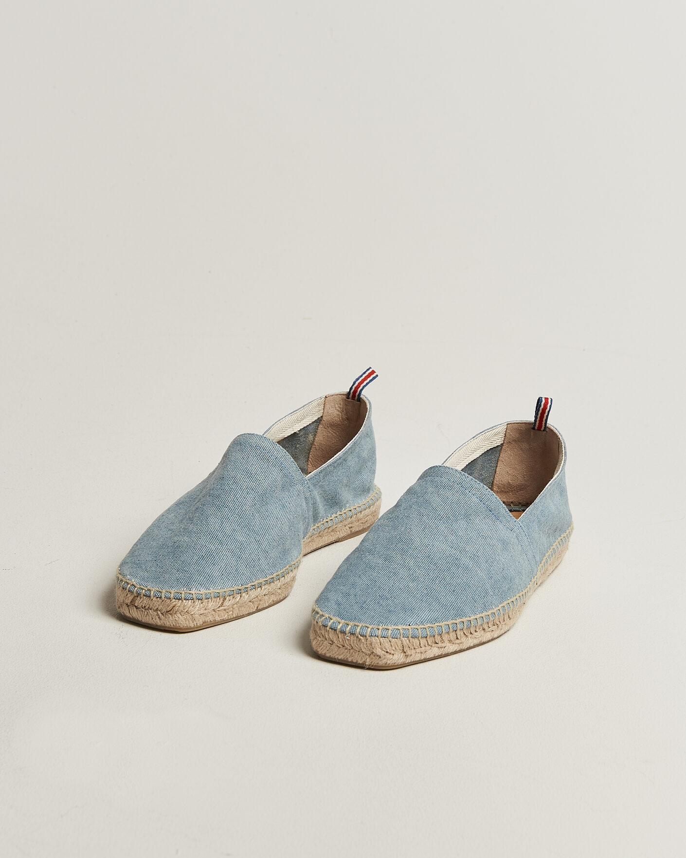 Herren | Espadrillo | Castañer | Pablo Washed Canvas Espadrilles Acqua