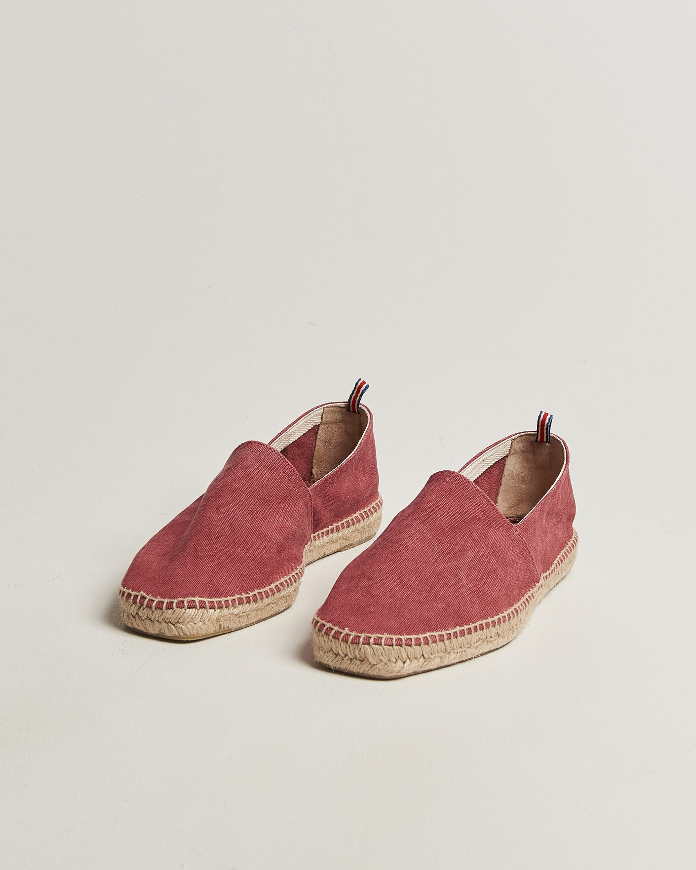 Herren | Espadrillo | Castañer | Pablo Washed Canvas Espadrilles Merlot