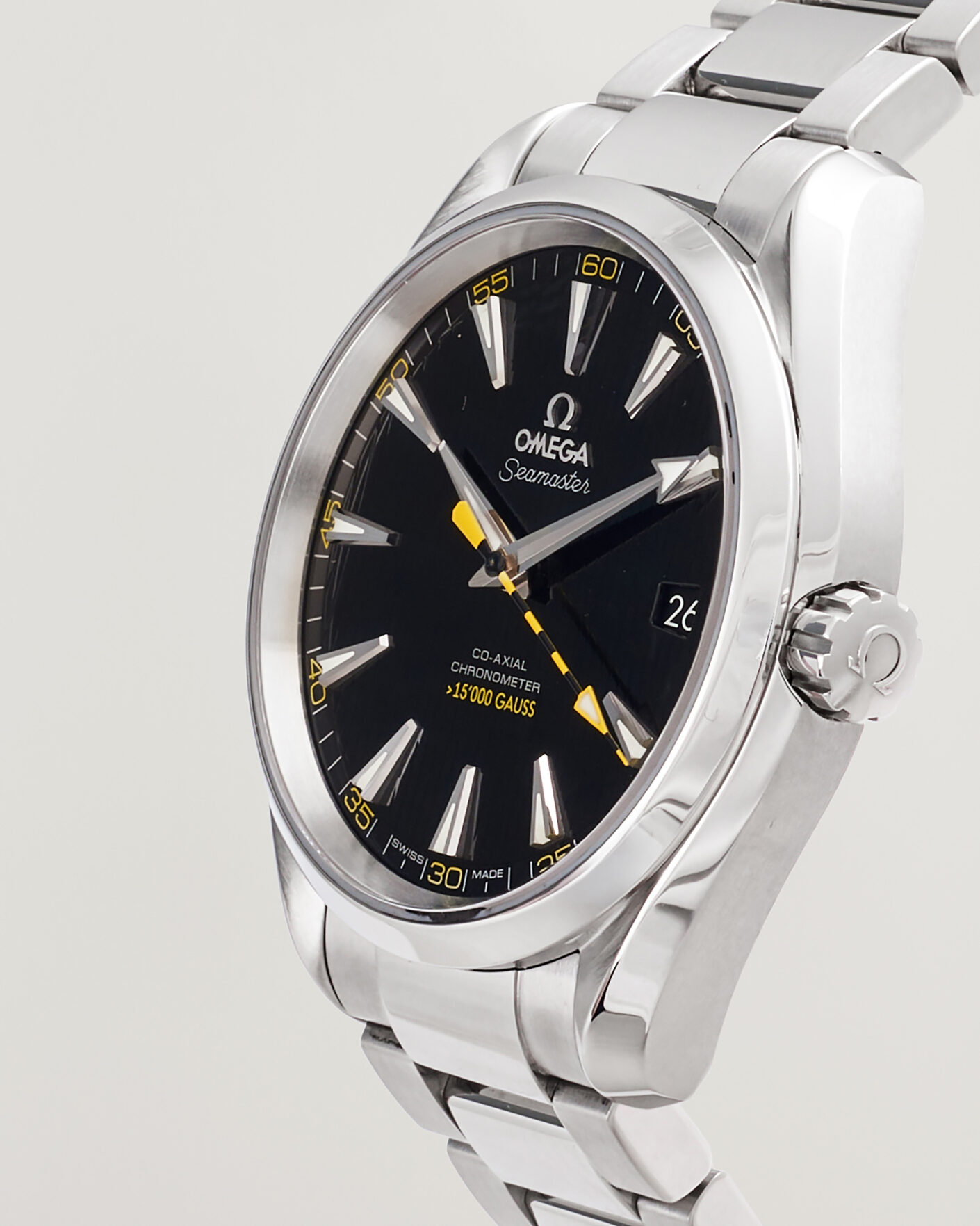 Herren | Pre-Owned & Vintage Watches | Omega Pre-Owned | Seamaster Aqua Terra 15.000 Gauss 