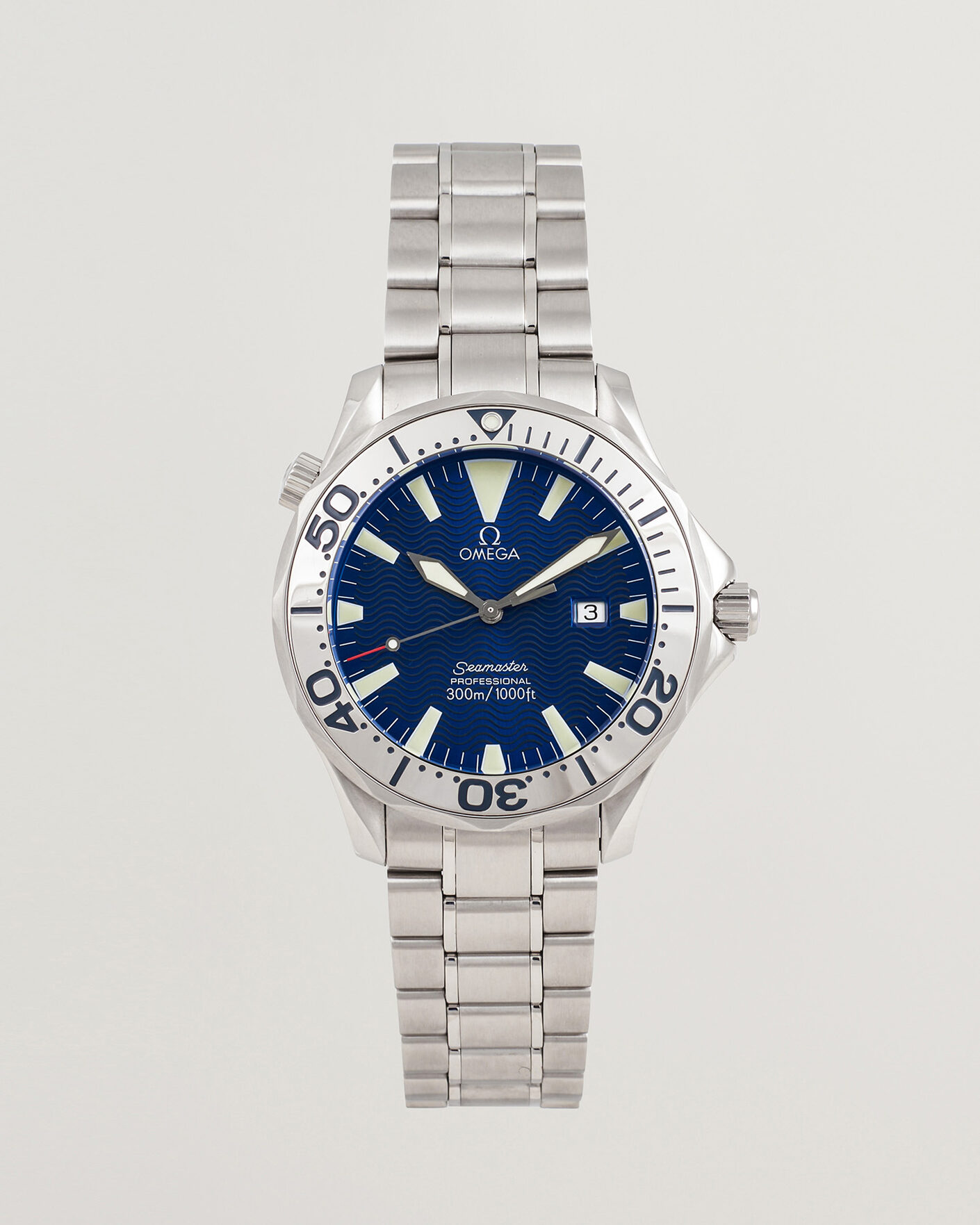 Herren | Pre-Owned & Vintage Watches | Omega Pre-Owned | Seamaster 300M SMP Electric Blue 