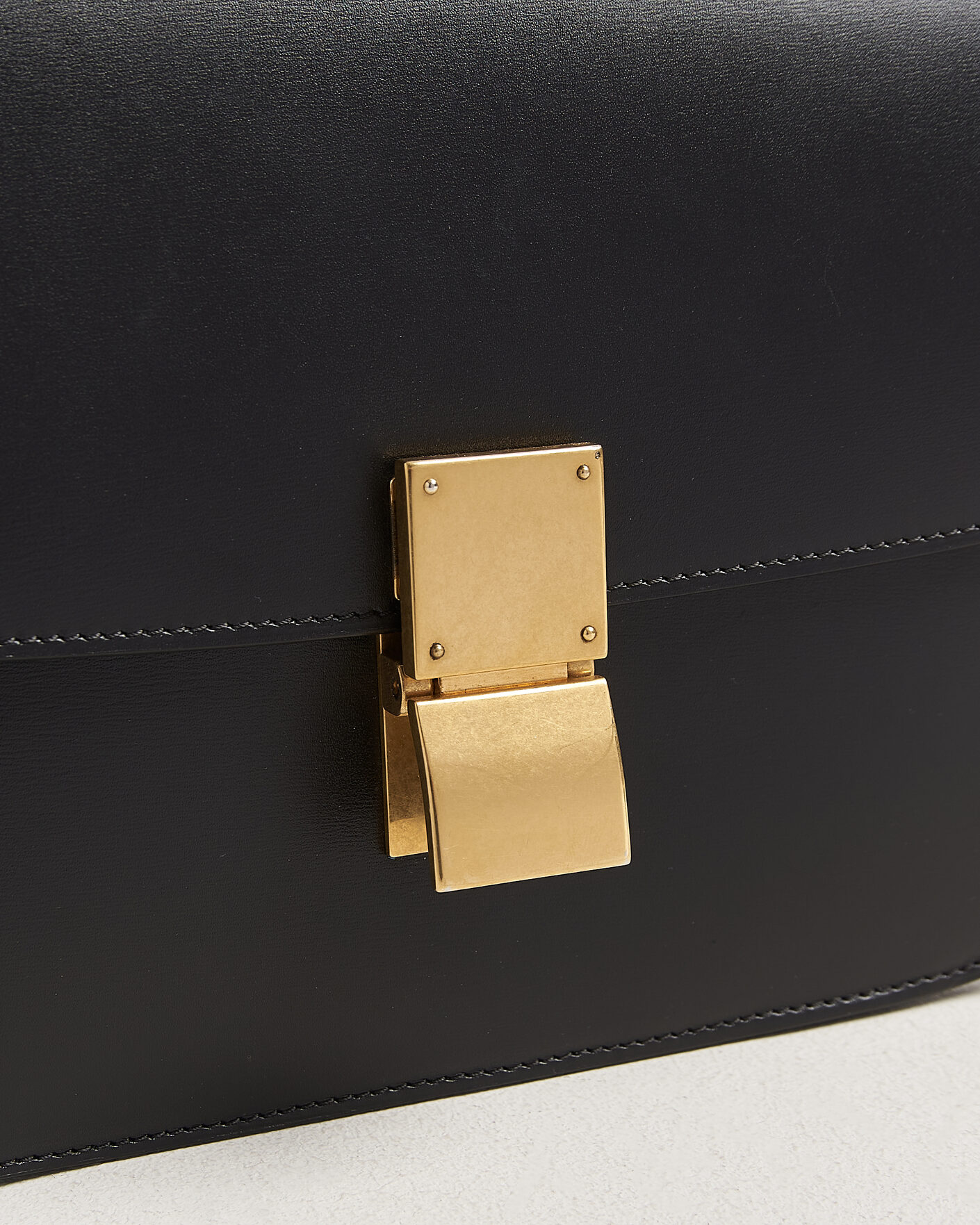 Herren | Pre-Owned & Vintage Bags | Celine Pre-Owned | Box Bag Medium Black