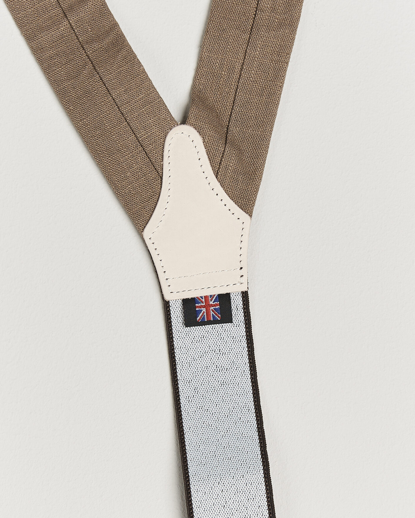 Herren | Hosenträger | Albert Thurston | Linen Braces Acorn Brown