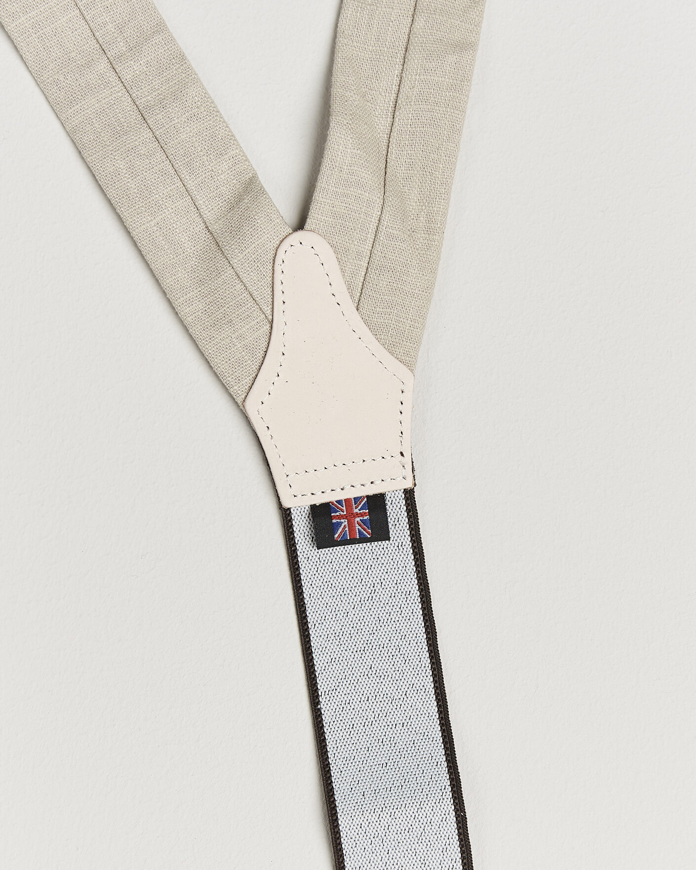 Herren | Hosenträger | Albert Thurston | Linen Braces Natural