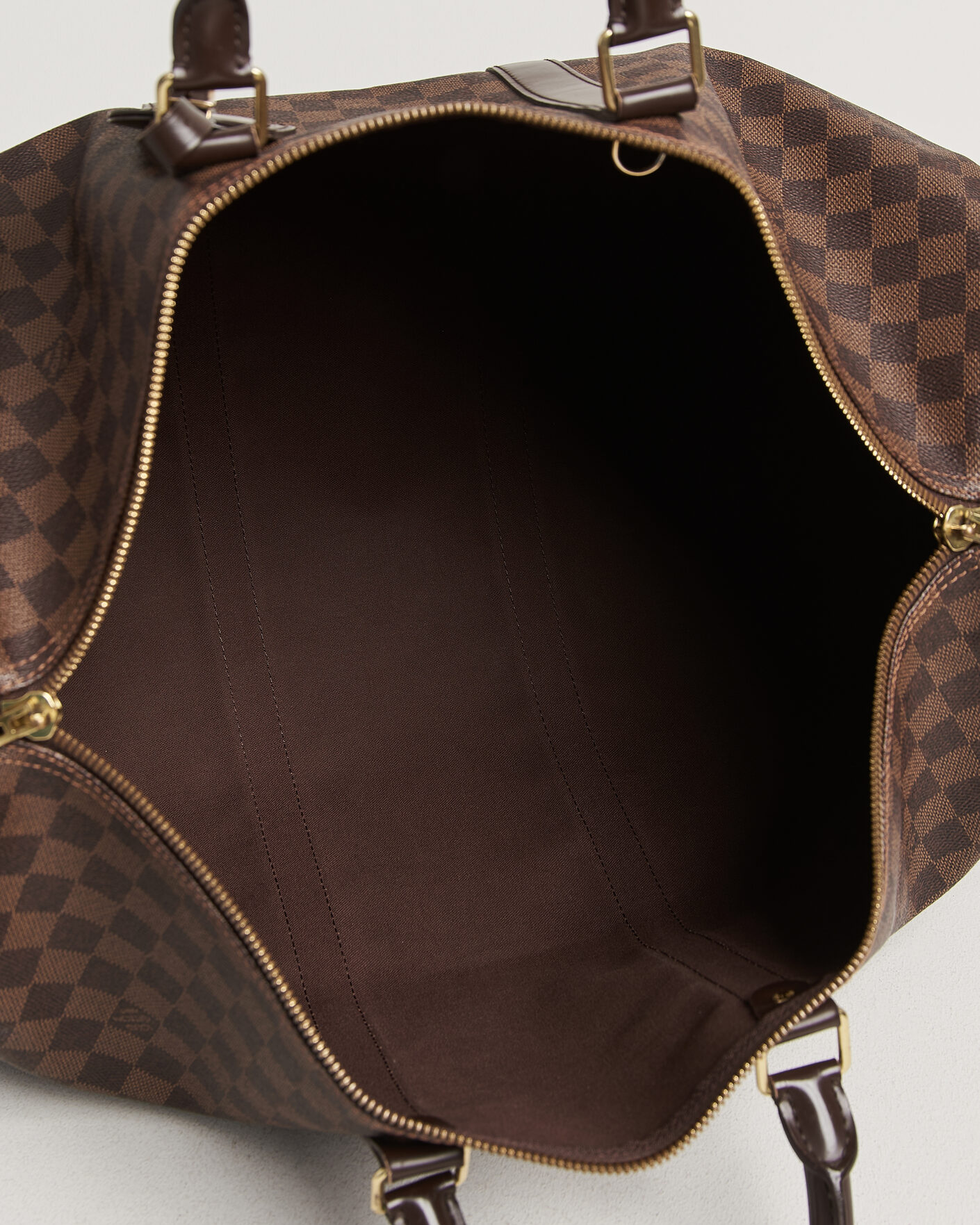 Herren | Pre-Owned & Vintage Bags | Louis Vuitton Pre-Owned | Keepall 50 Damier Ebene
