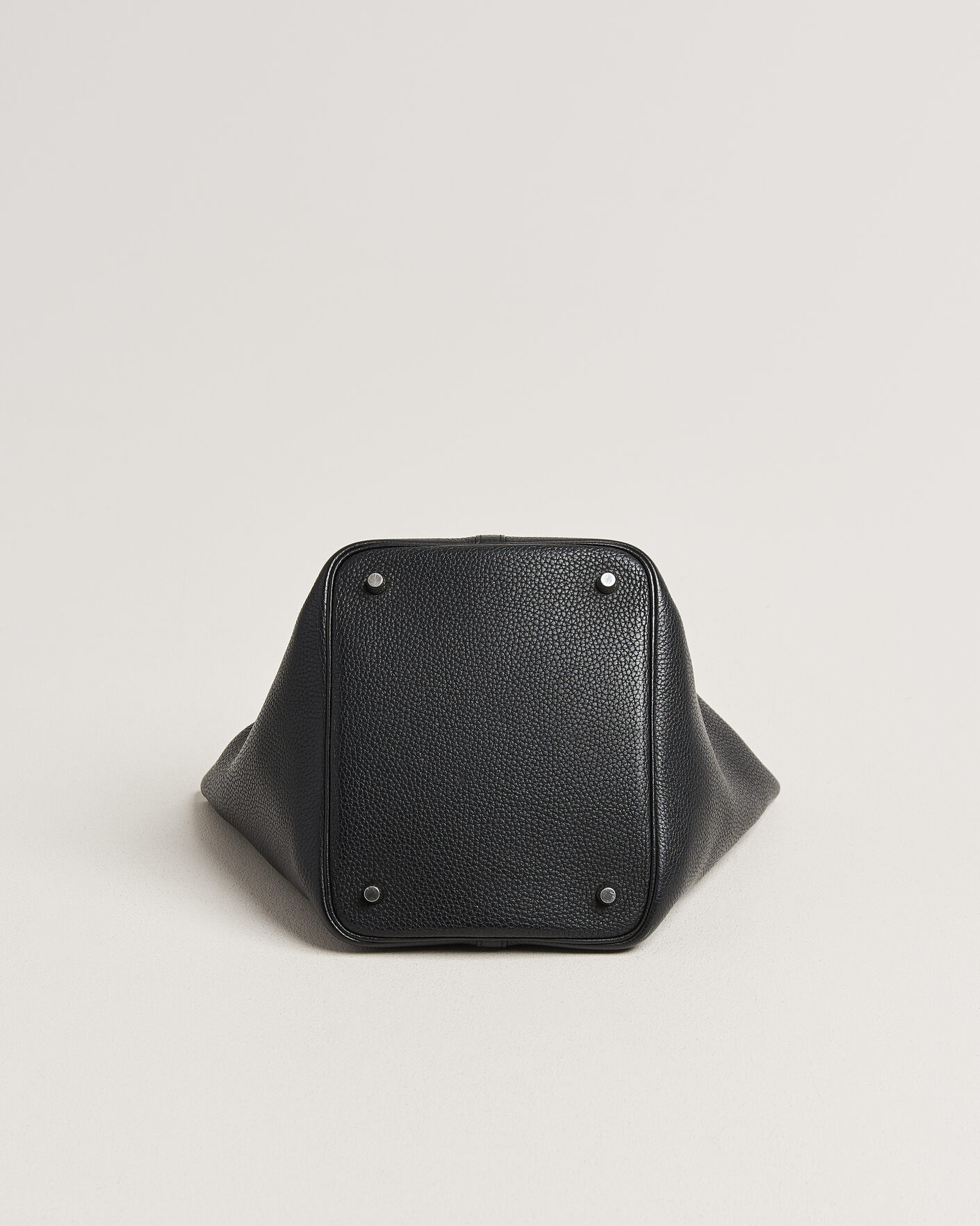 Herren | Pre-Owned & Vintage Bags | Hermès Pre-Owned | Picotin Lock 22 Taurillon Clemence Leather Black