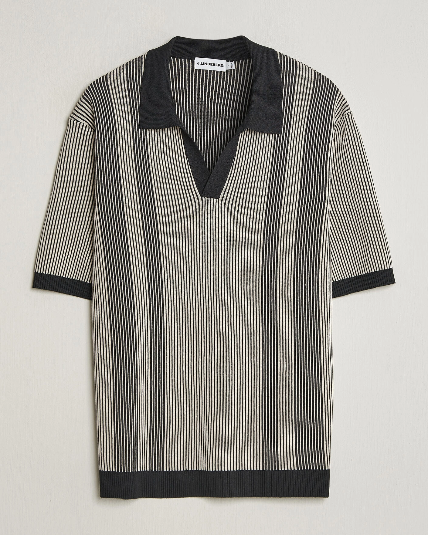 Herren | Poloshirts | J.Lindeberg | Sal Knitted Polo Moonbeam