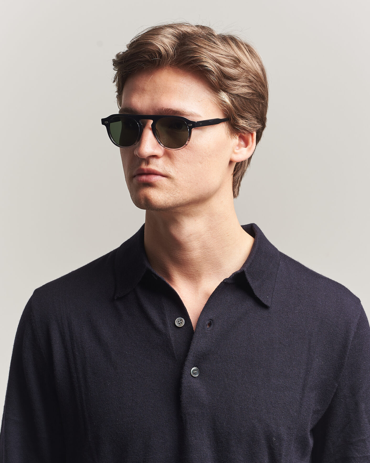 Herren | Sonnenbrillen | Garrett Leight | Harding Sunglasses Grey Quartz