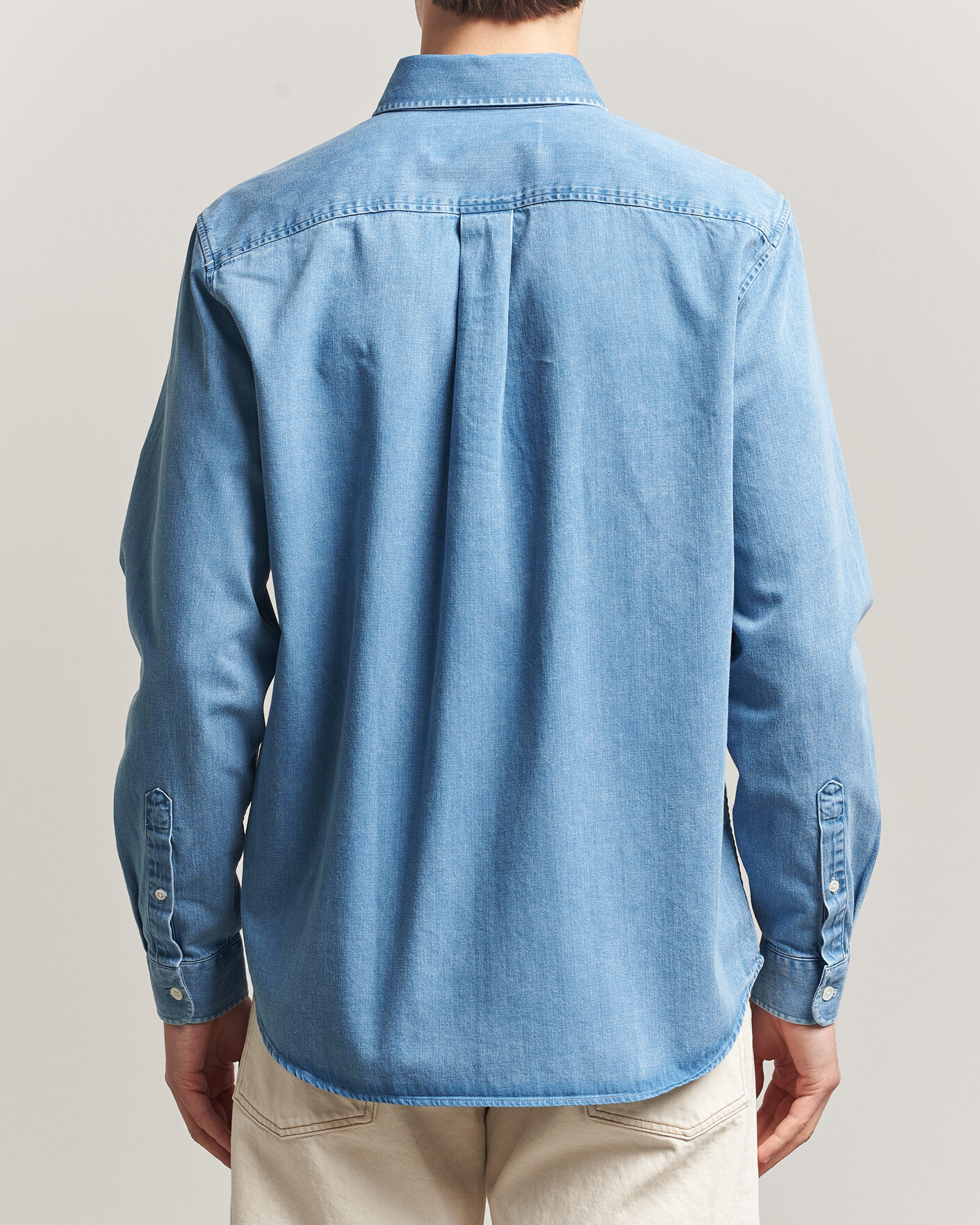 Herren | Hemden | A Day's March | Original Denim Shirt Light Blue