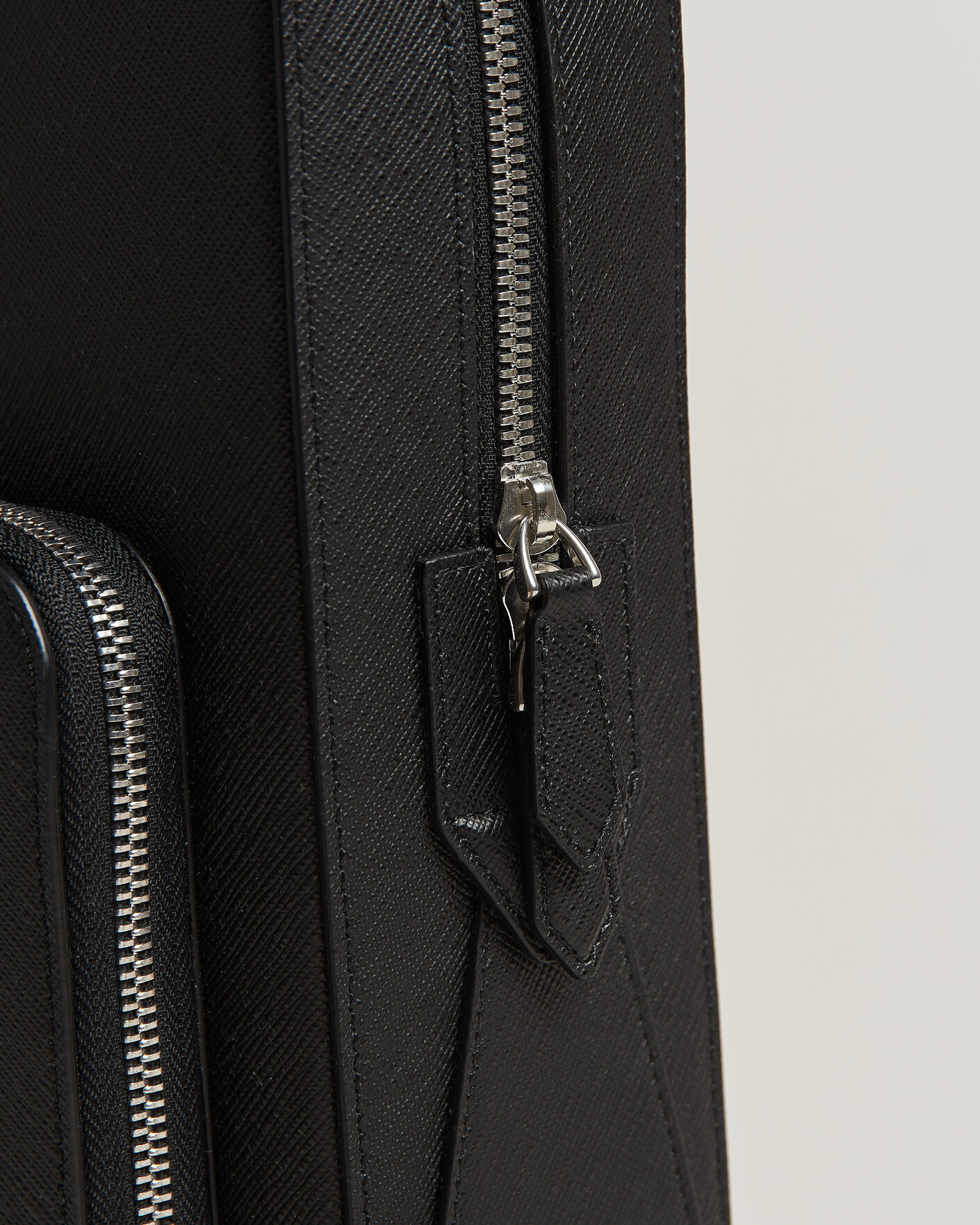 Herren | Taschen | Montblanc | Medium Sartorial Leather Briefcase with Pocket Black