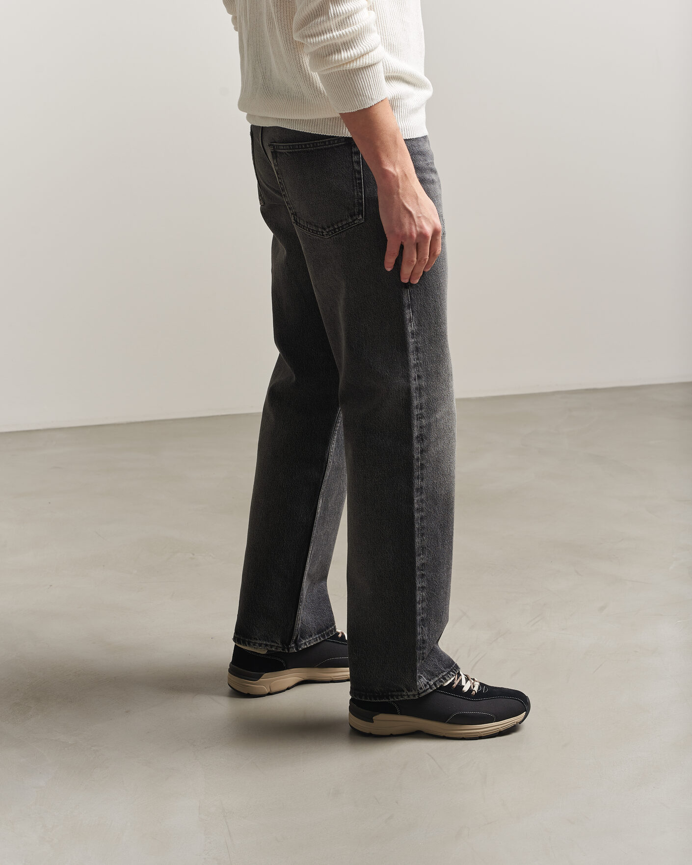 Herren | Sneaker | Stepney Workers Club | Legion Suede Twill Sneaker Black