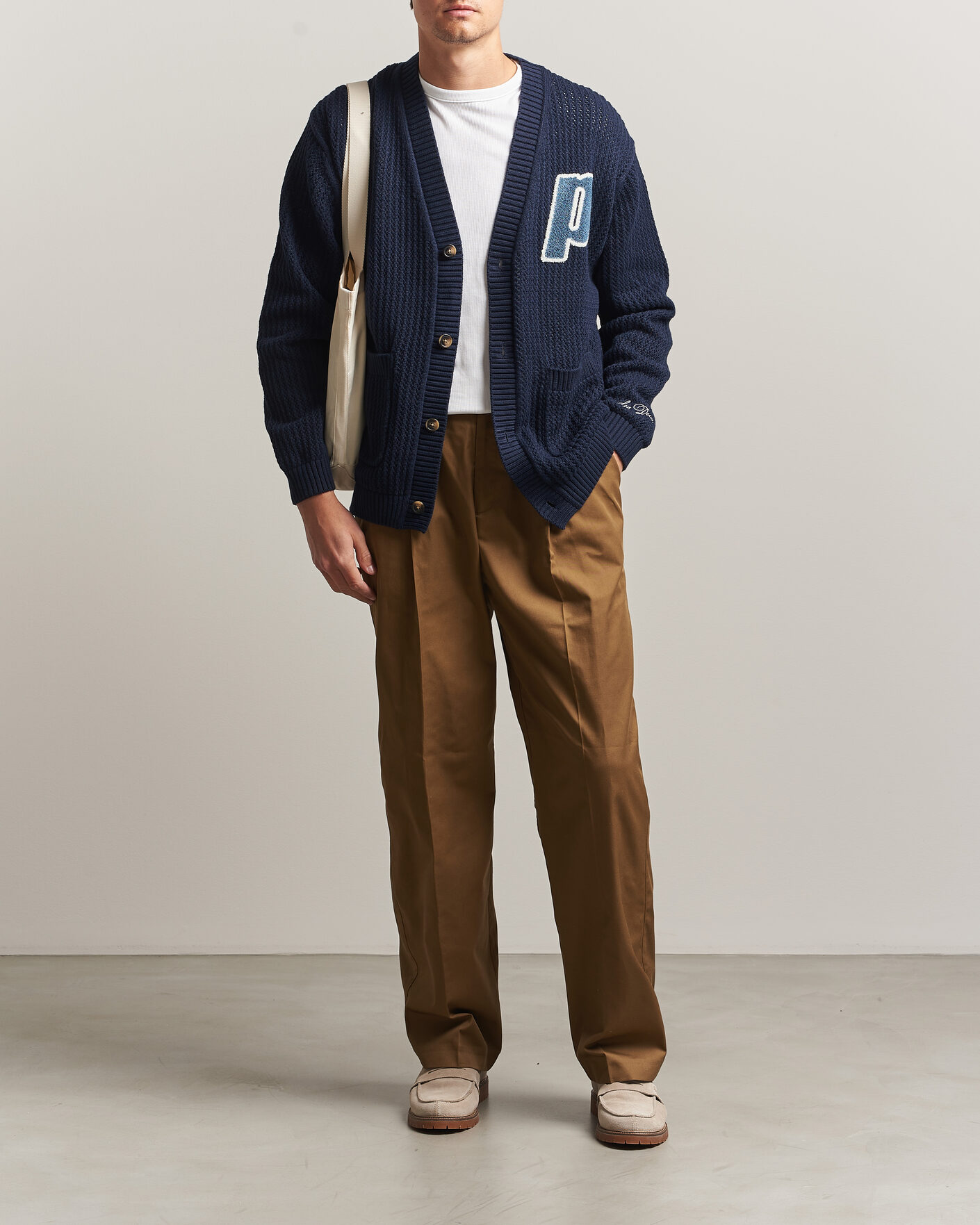 Herren | Pullover | LES DEUX | Prince Lace Knitted Cardigan Dark Navy