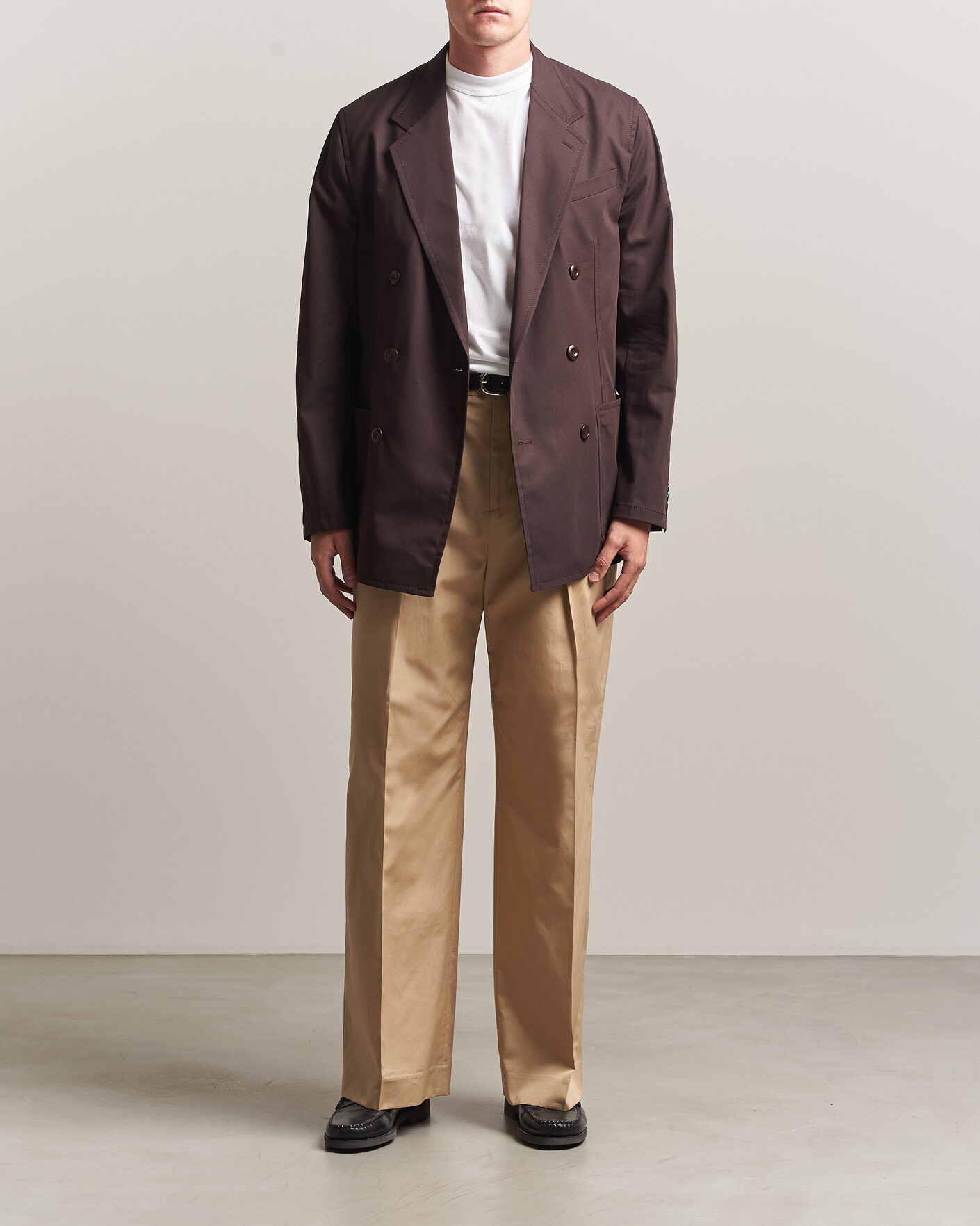 Herren | Hosen | Filippa K | Milo Cotton Trousers Canvas Beige
