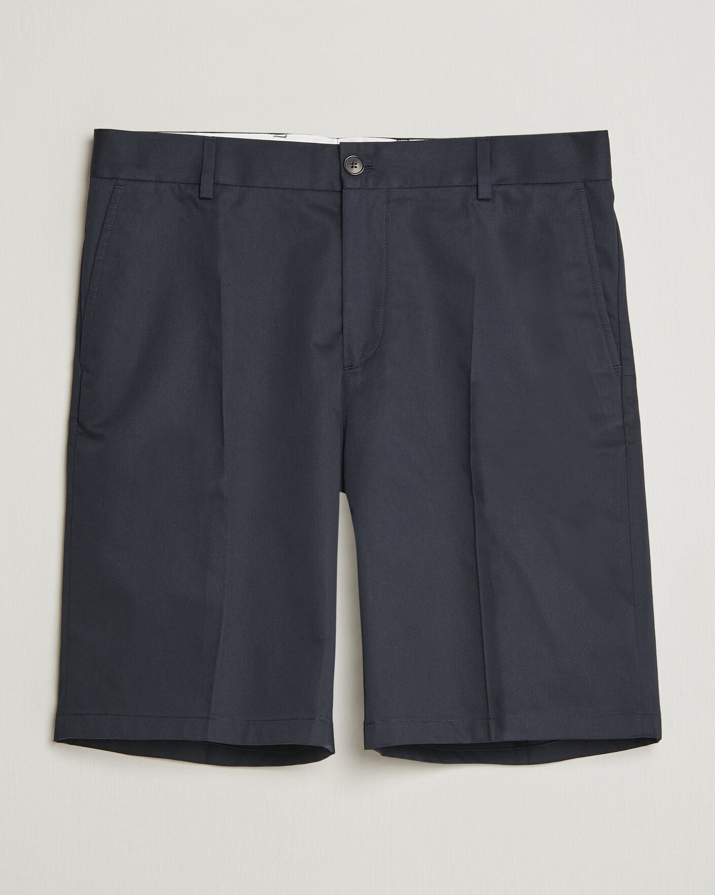 Herren | Shorts | Filippa K | Tailored Cotton Chino Shorts Navy