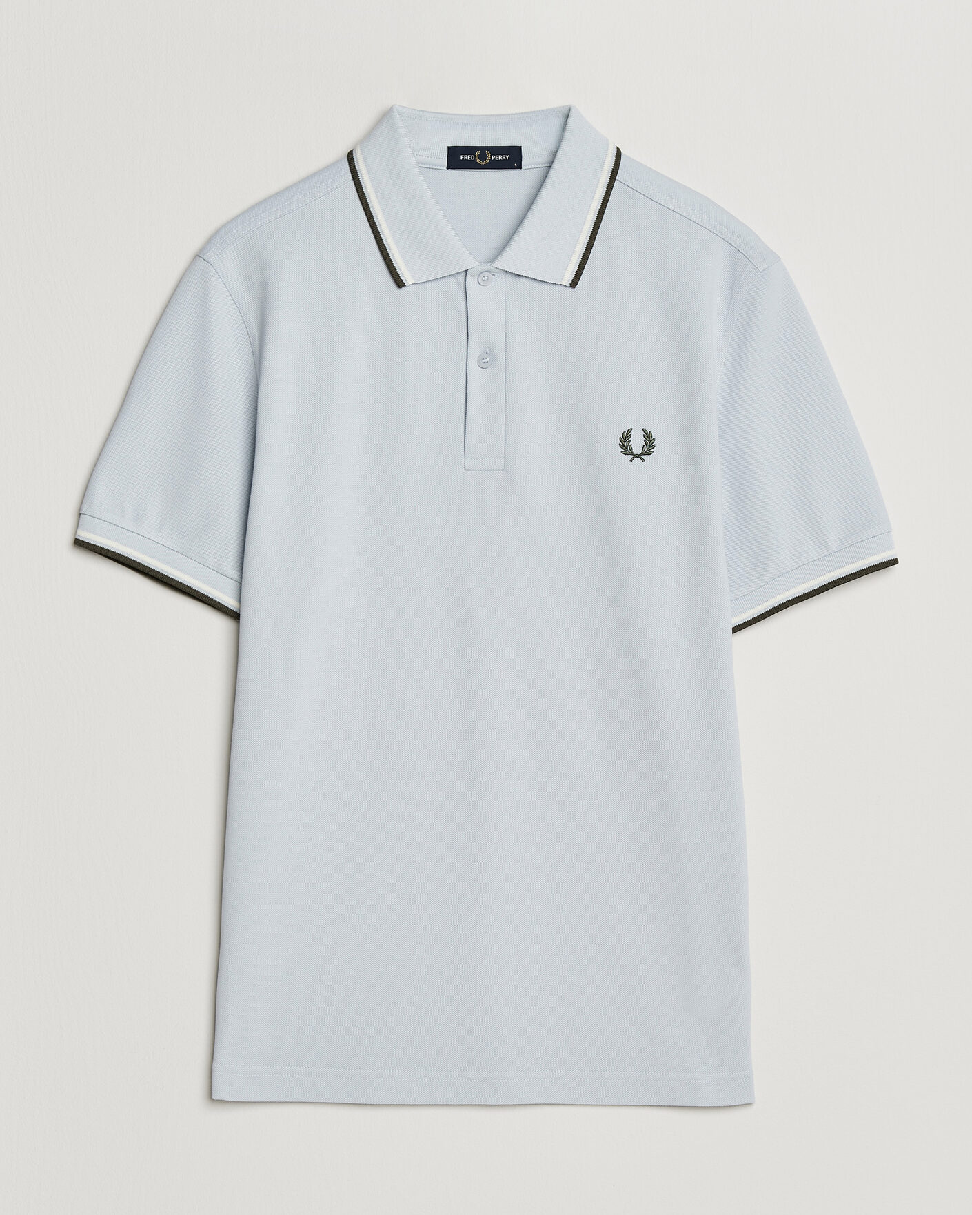 Herren | Poloshirts | Fred Perry | Twin Tipped Polo Shirt Dusky Blue