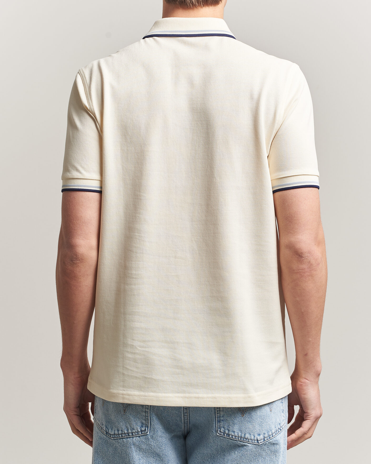 Herren | Poloshirts | Fred Perry | Twin Tipped Polo Shirt Ecru