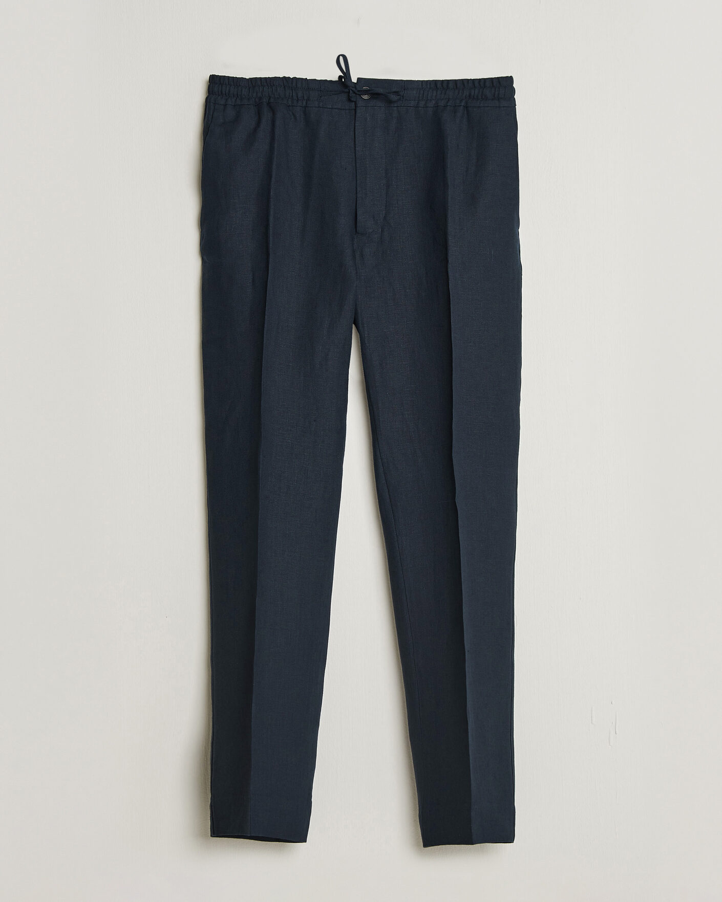 Herren | Hosen | J.Lindeberg | Soren Drape Linen Pants Navy