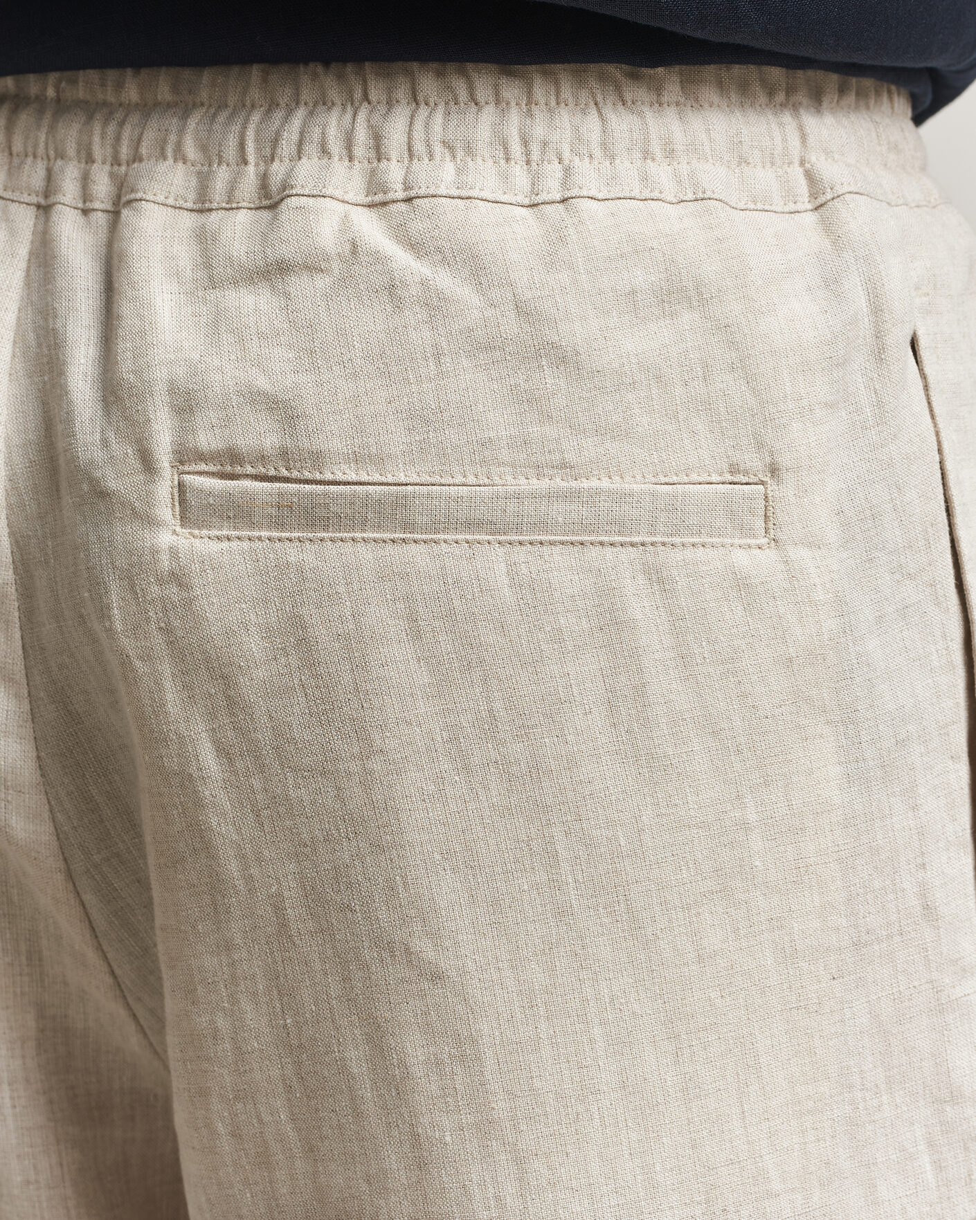 Herren | Hosen | J.Lindeberg | Noah Drape Linen Pants Moonbeam